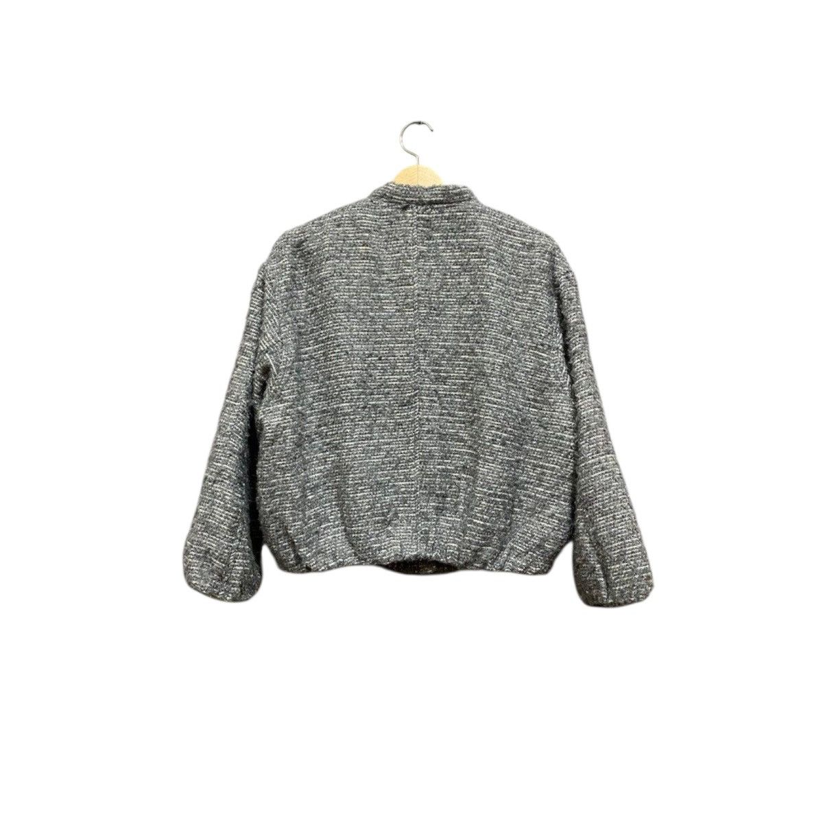 Designer × Zara Zara Grey Cotton Outer Shell Coats, Jacket&Waistcoats Women Size M / US 6-8 / IT 42-44 - 2 Thumbnail