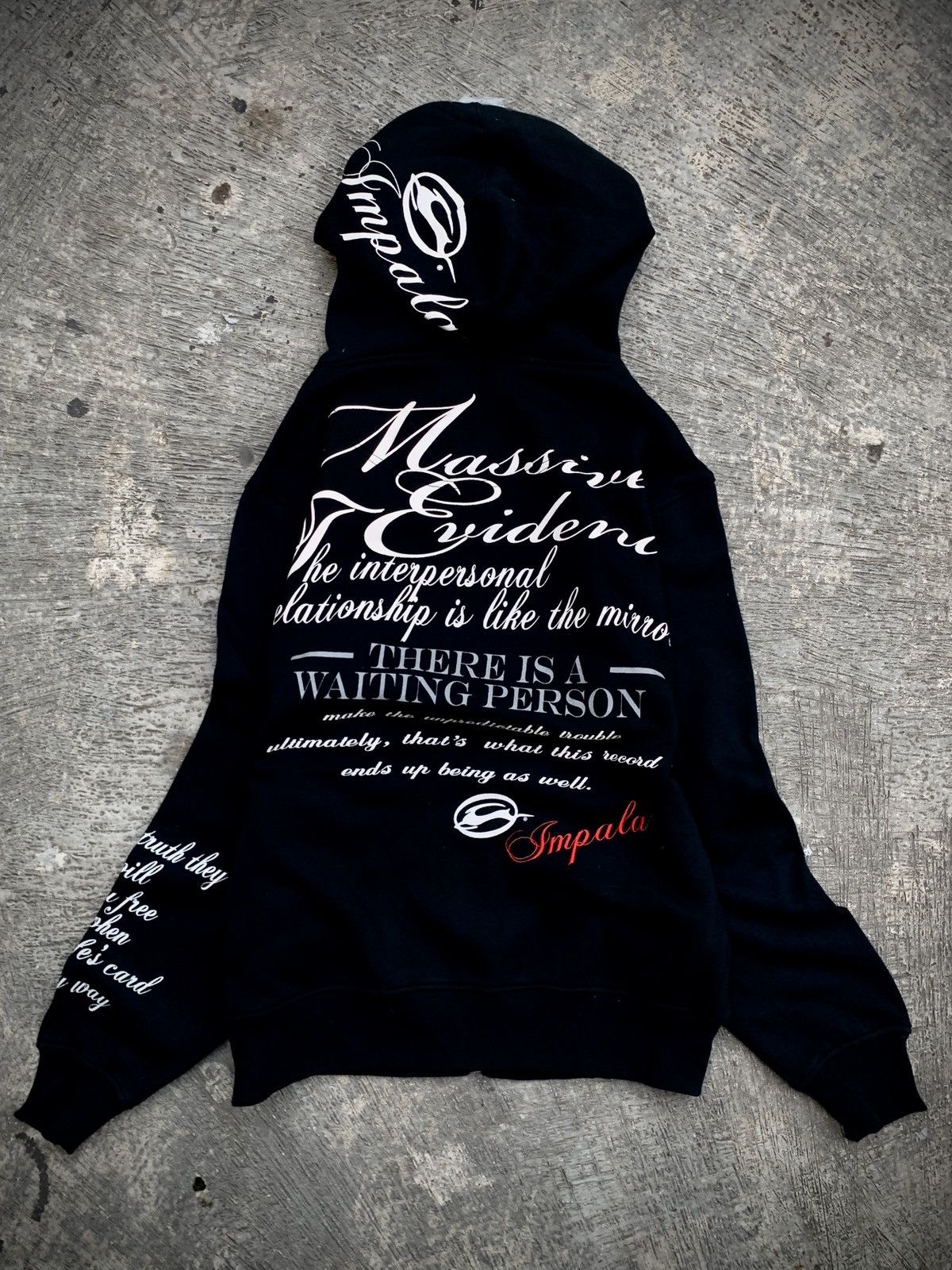 KMRii Impala Faux Fur Poem Vkei Style Hoodie Size US M / EU 48-50 / 2 - 2 Thumbnail