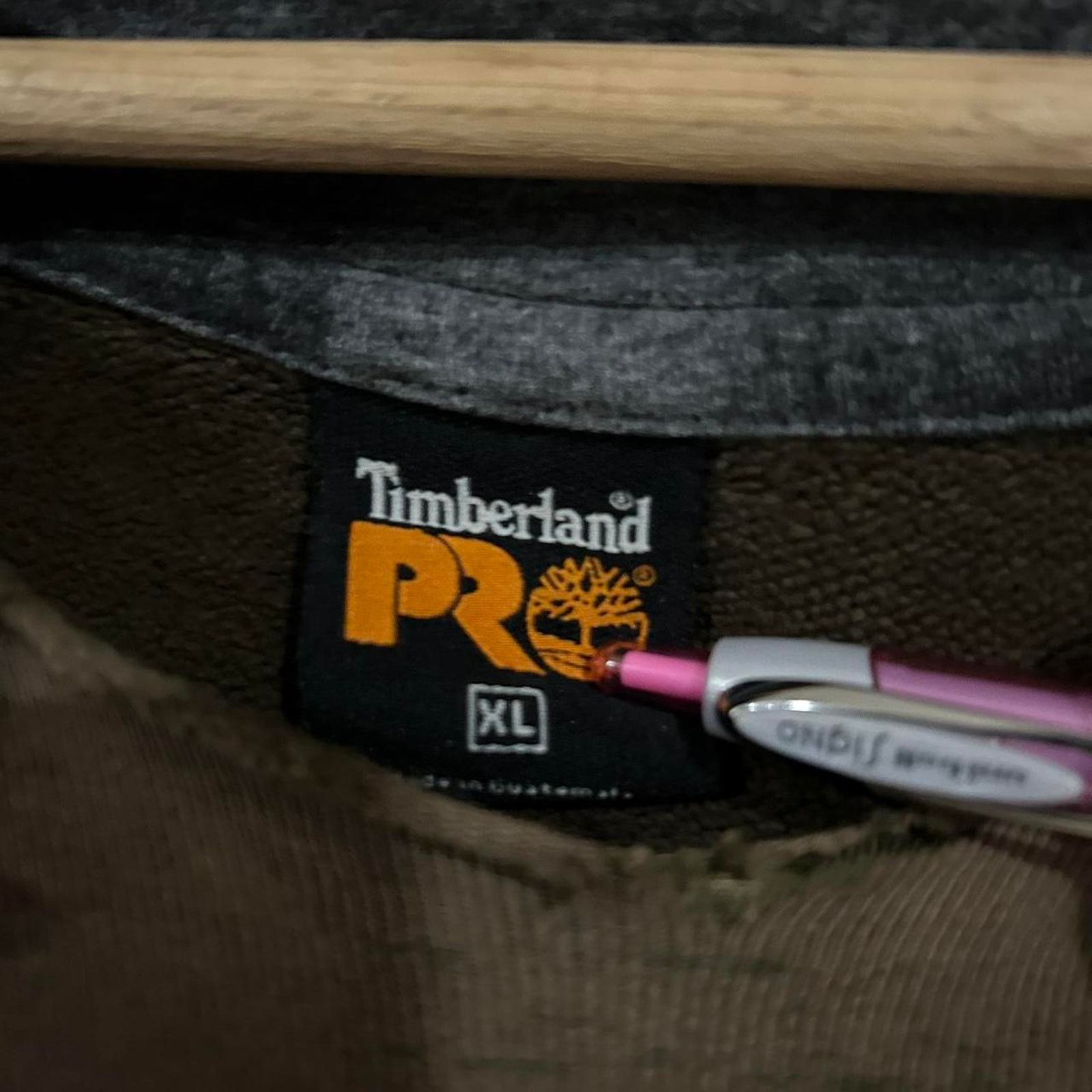 Timberland Distressed Timberland Pro Hoodie Size US XL / EU 56 / 4 - 5 Thumbnail
