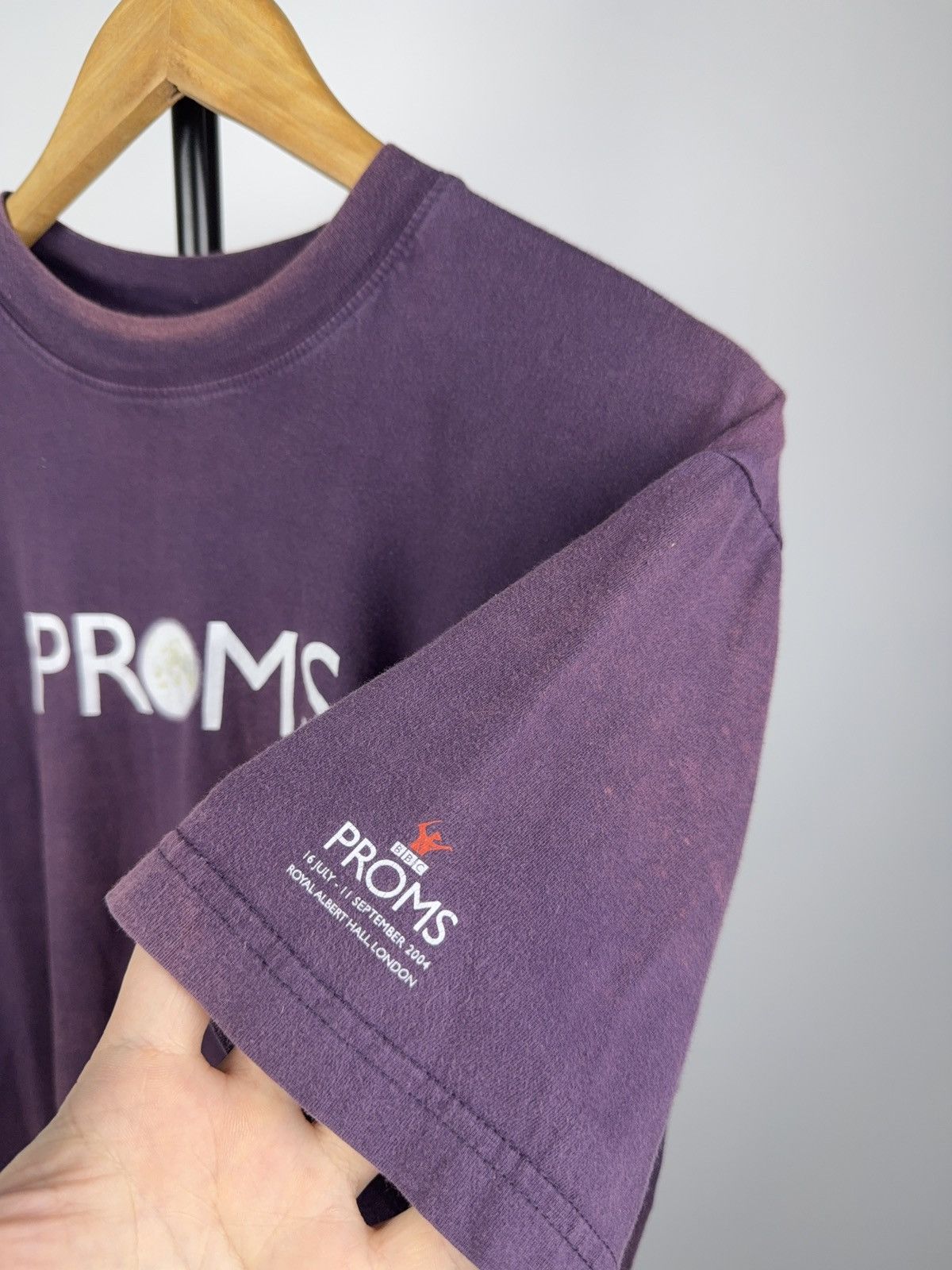 Vintage Retro Vintage 2004 BBC Proms Tee Royal Albert Hall London Size US L / EU 52-54 / 3 - 5 Thumbnail