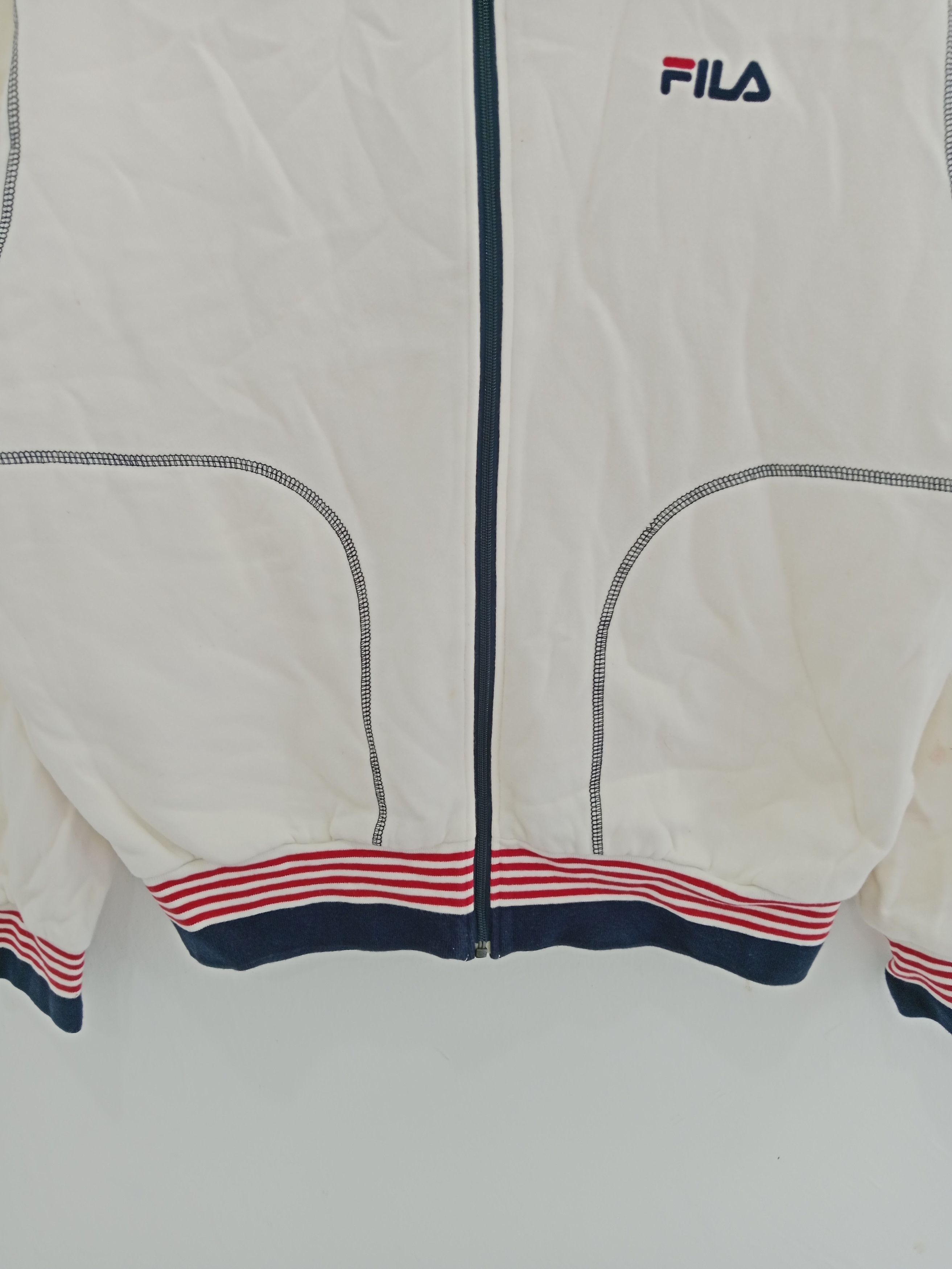 Fila Vintage Fila Sweater Full Zipper Sportswear Brand Size US M / EU 48-50 / 2 - 6 Thumbnail