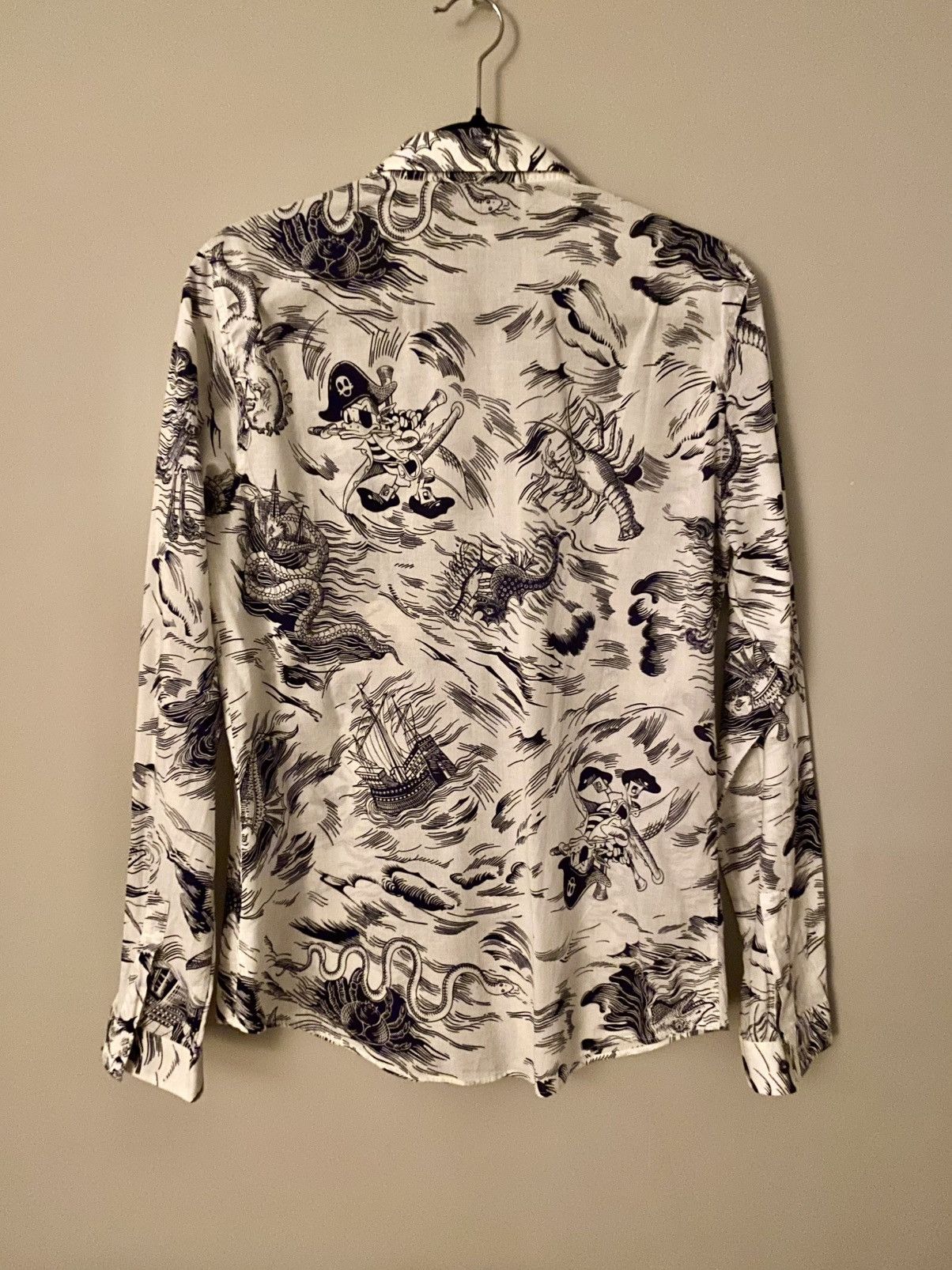 Disney × Gucci Gucci x Disney Pirates Print Shirt (Collector’s Piece) Size US M / EU 48-50 / 2 - 2 Thumbnail