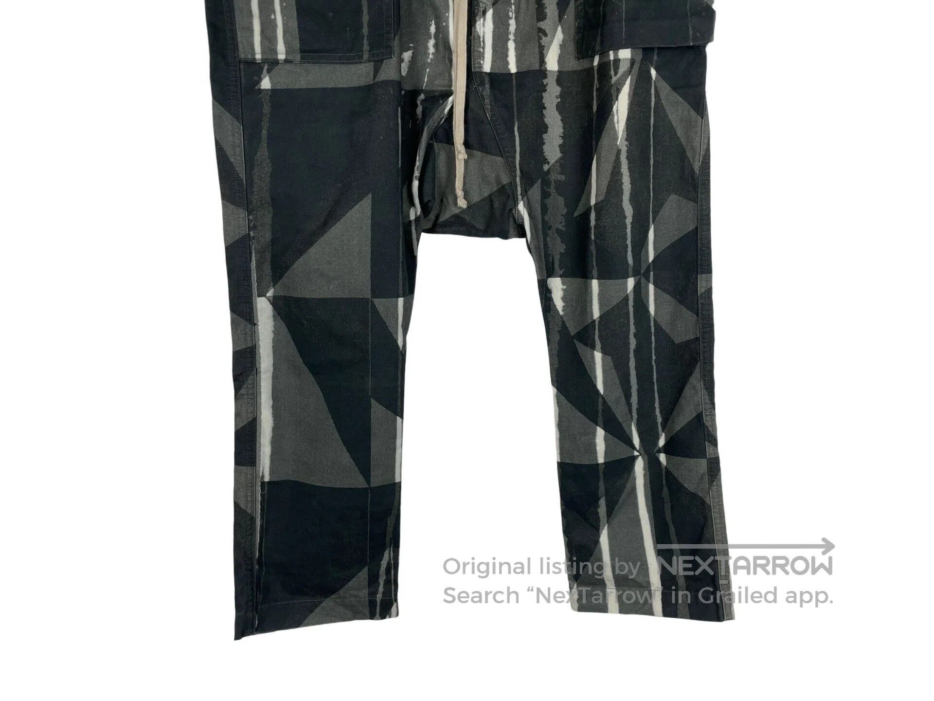 Rick Owens Rick Owens size S Striped Camo Layered Loosely Fit Pants Size US 27 - 4 Thumbnail