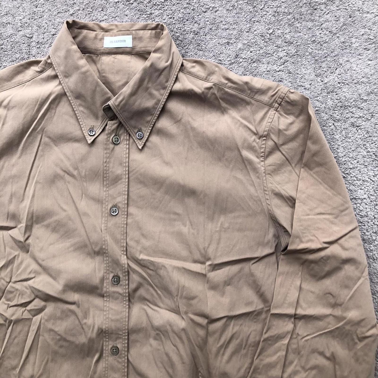 Jil Sander Jil Sander Button Up Shirt Size US M / EU 48-50 / 2 - 2 Thumbnail