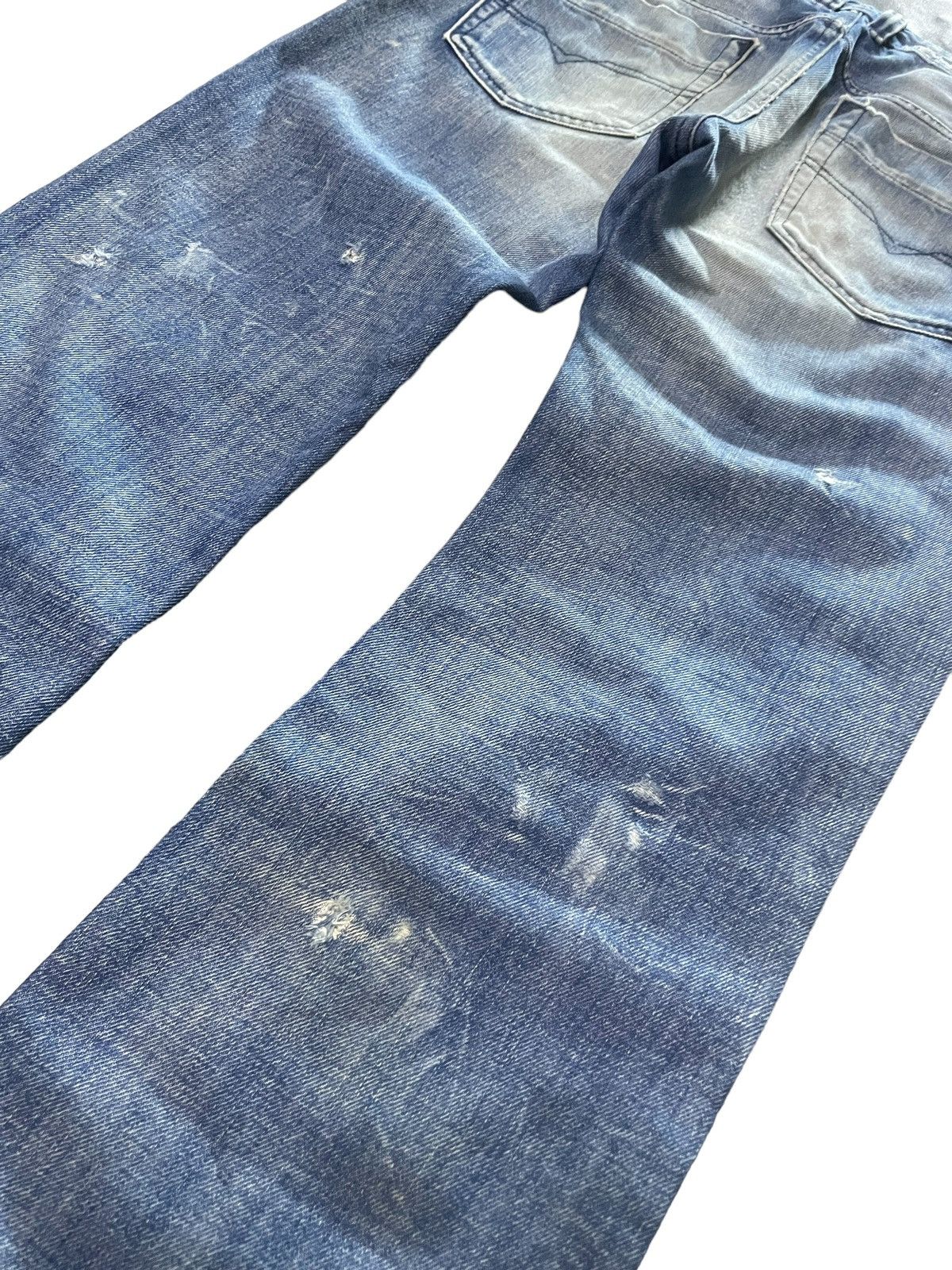Diesel × Vintage Vintage Diesel Safado mud distressed men jeans pants Size US 30 / EU 46 - 17 Thumbnail