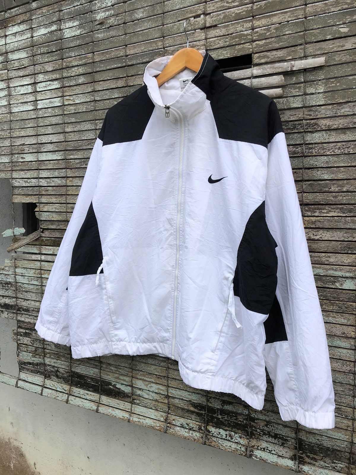 Japanese Brand Vintage Nike Colour Block Fullzipper Light Jacket Size US XL / EU 56 / 4 - 3 Thumbnail