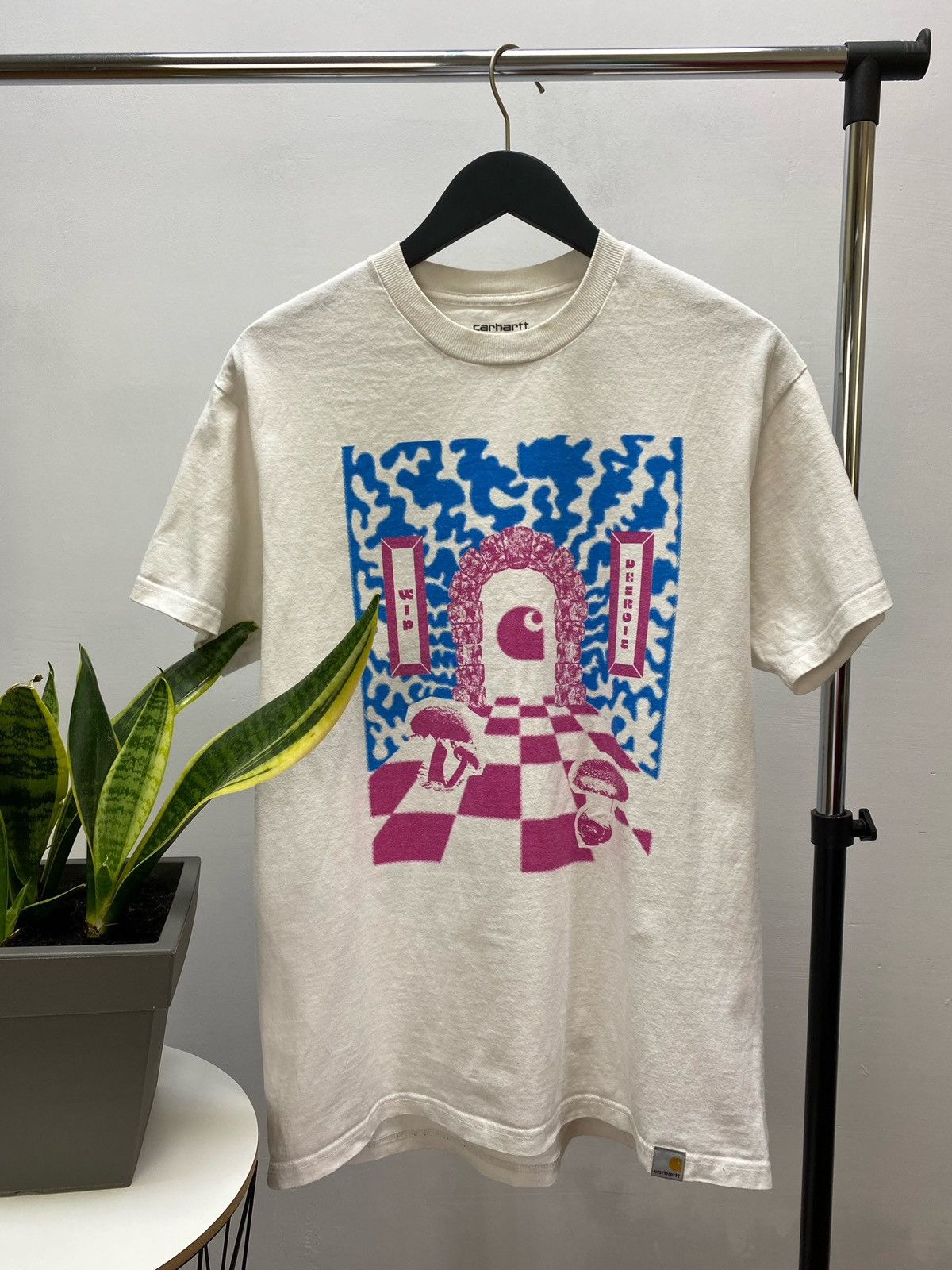 Carhartt × Carhartt Wip CARHARTT WIP WORK IN PROGRESS MUSHROOM TEE SHIRT Size US M / EU 48-50 / 2 - 1 Thumbnail