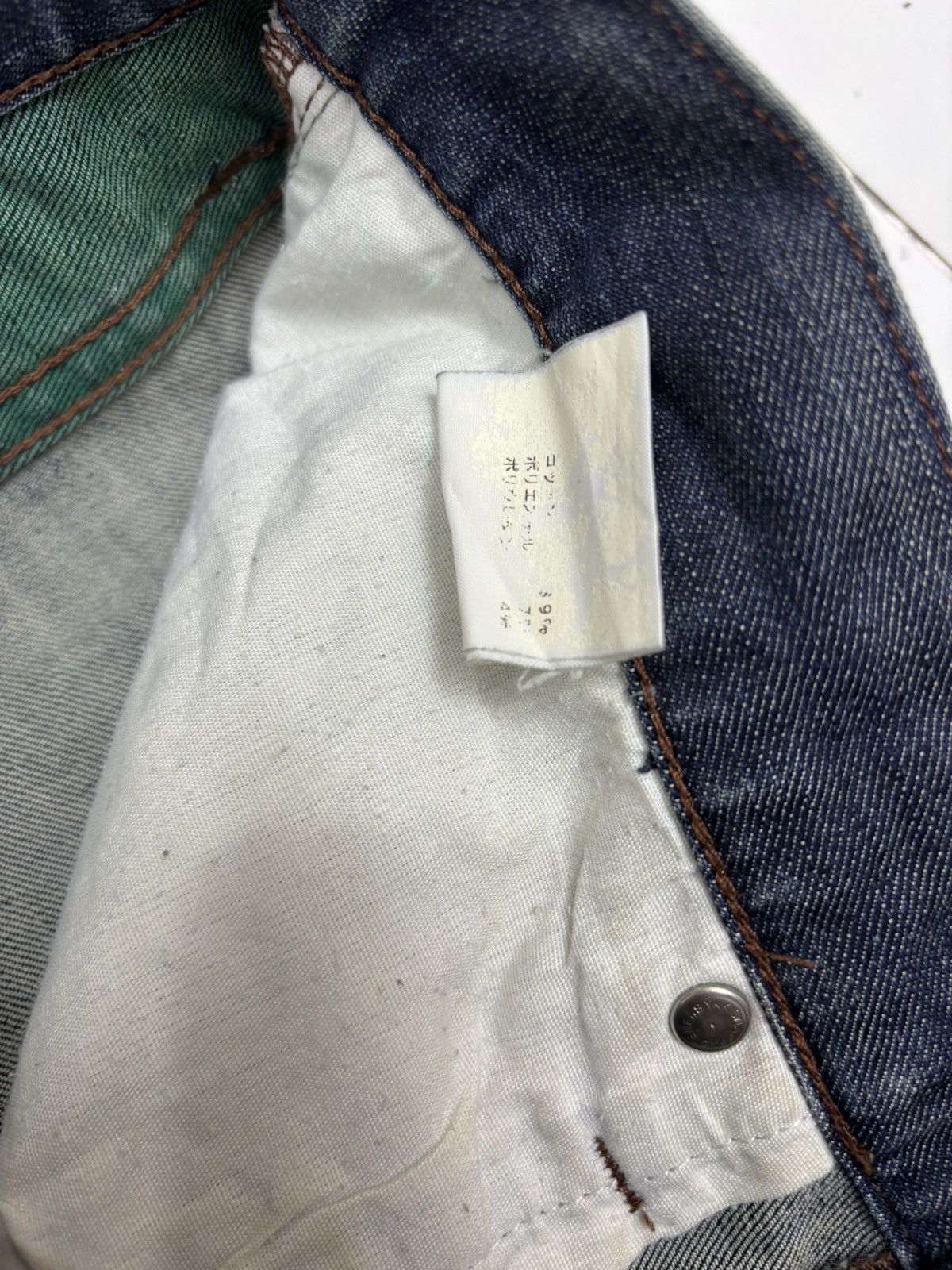 If Six Was Nine Vintage Japanese Brand Boycott Rusty Distress Denim Jeans Size US 34 / EU 50 - 11 Thumbnail