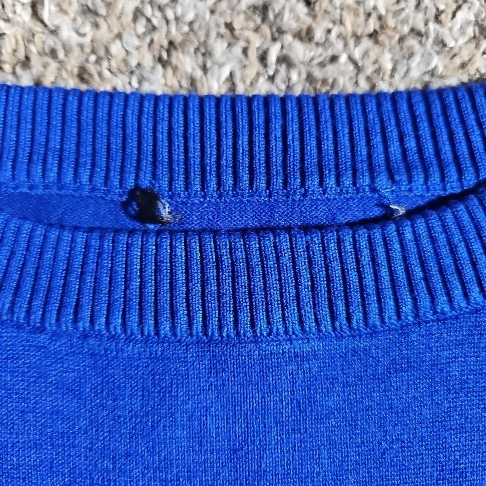 The Unbranded Brand No Brand Blue Light Long Sweater Size M / US 6-8 / IT 42-44 - 2 Thumbnail