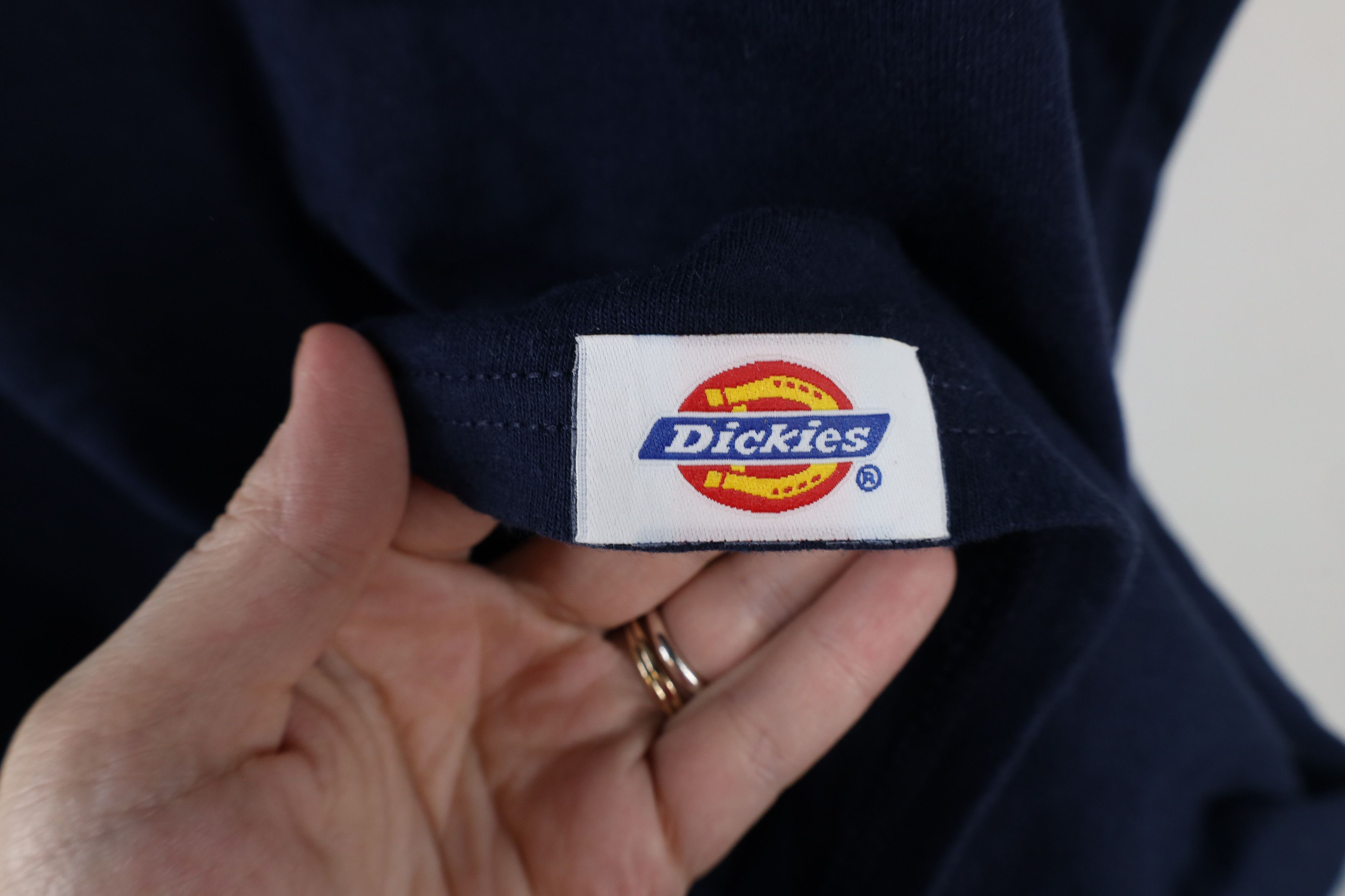 Dickies × Vintage Vintage 90s Dickies Short Sleeve Pocket T-Shirt Blue Size US XXL / EU 58 / 5 - 4 Thumbnail