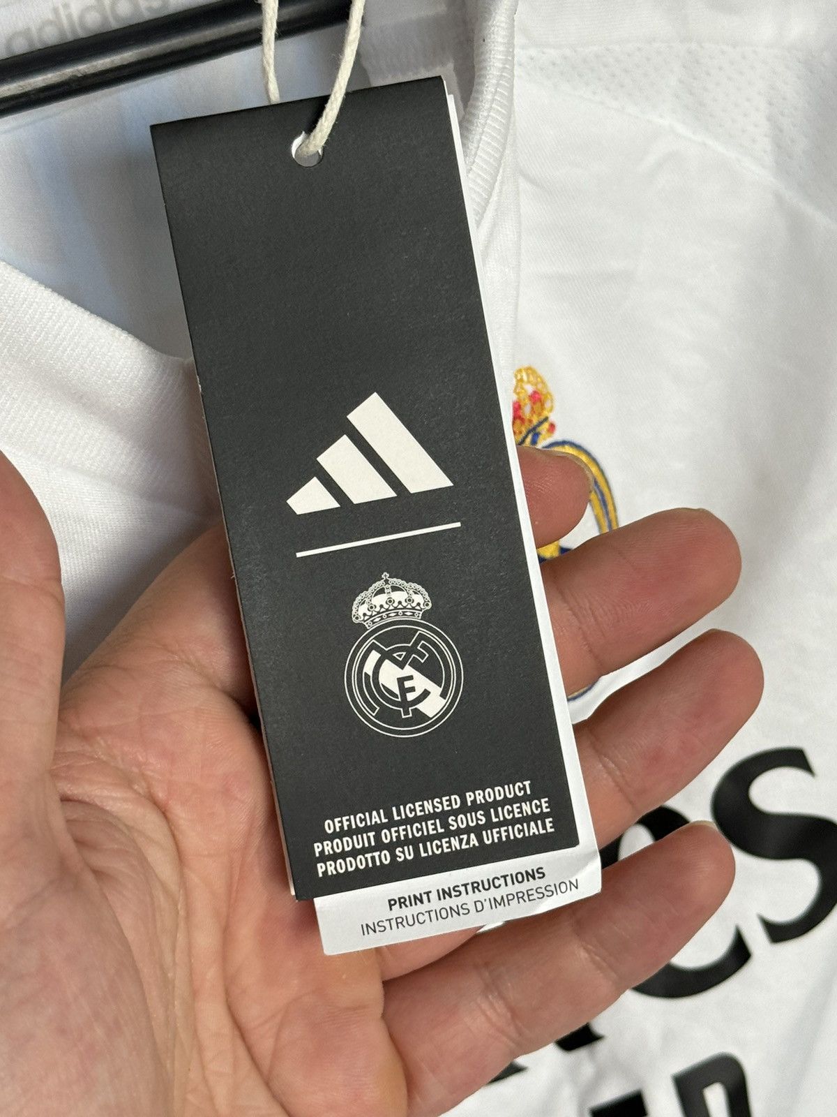 Adidas KIDS New Real Madrid 24/25 Home Mbappe Football Jersey Size US XS / EU 42 / 0 - 13 Thumbnail