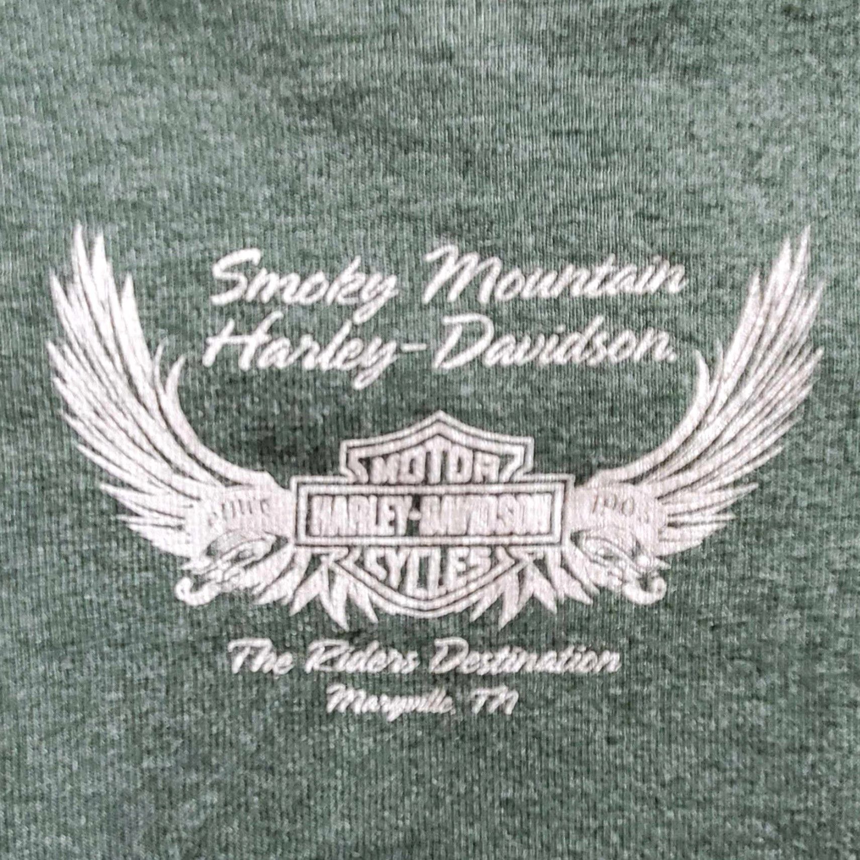 Harley Davidson Harley-Davidson Womens Long Sleeve Shirt Multicolor Small S Smoky Mountains T-Shirt Size S / US 4 / IT 40 - 5 Thumbnail