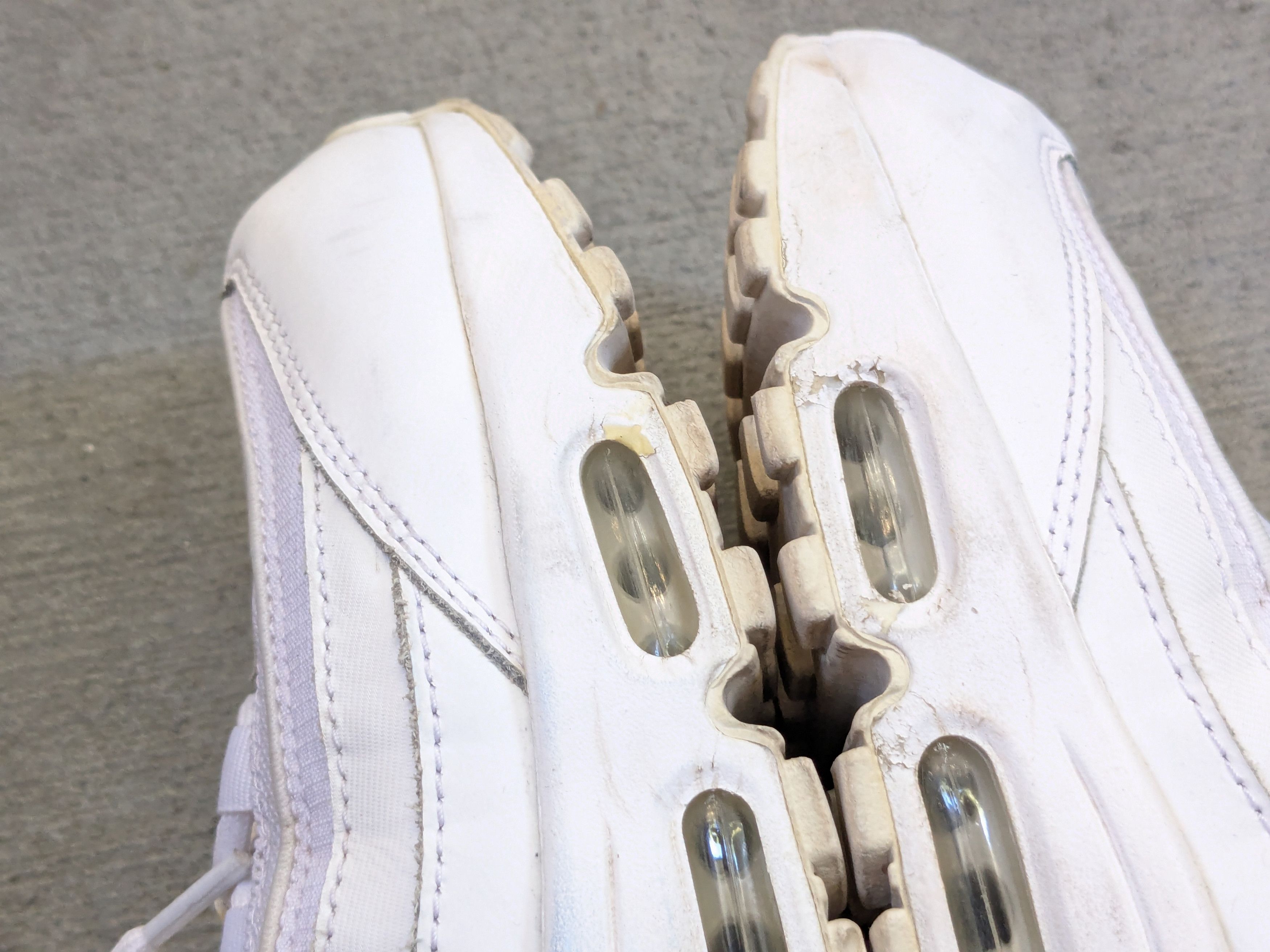 Nike Nike Air Max 95 Essential Triple White Size 11.5 CT1268-100 Size US 11.5 / EU 44-45 - 8 Thumbnail