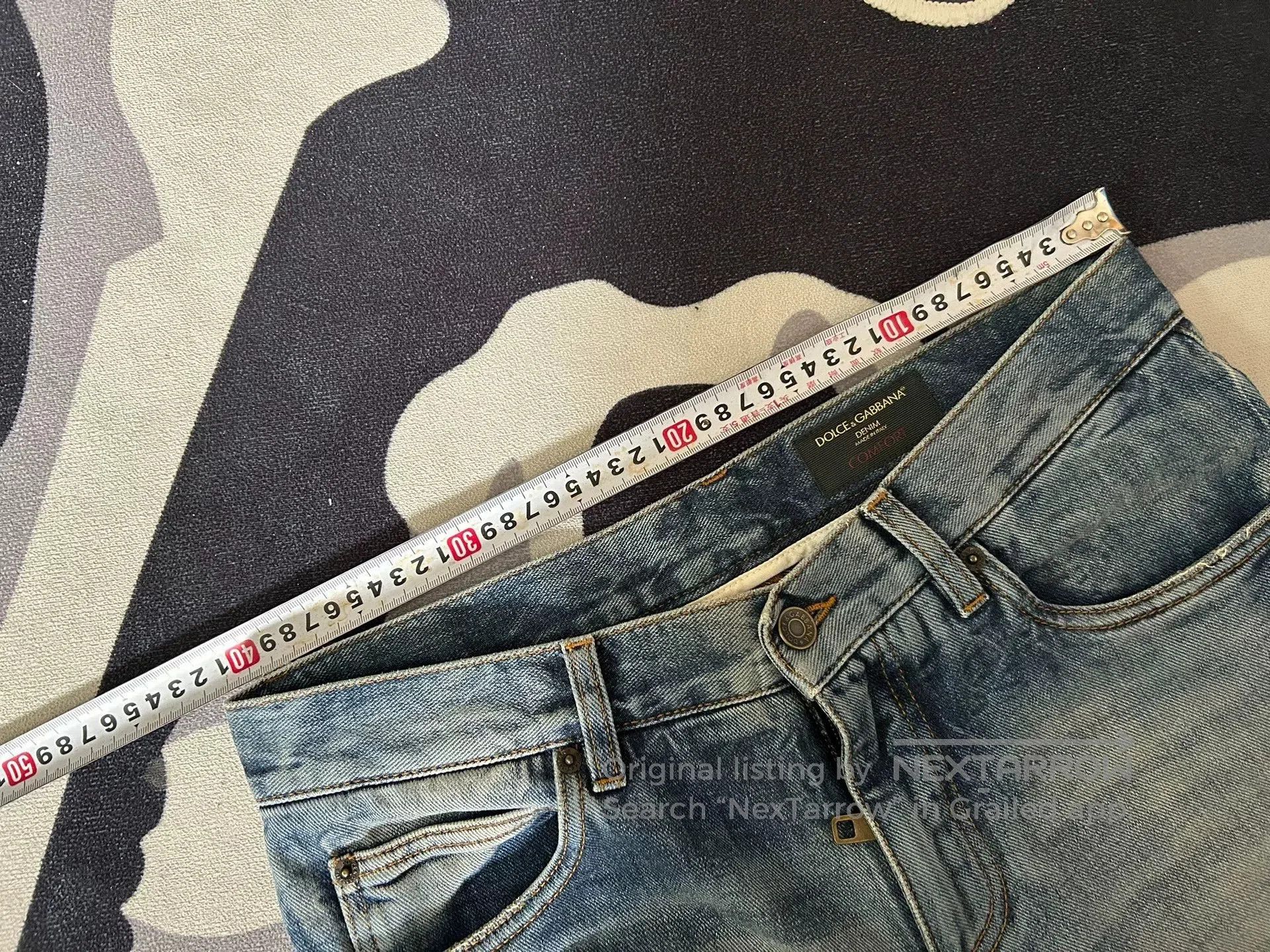 Dolce & Gabbana Dolce & Gabbana Skull Denim Jeans. Size US 30 / EU 46 - 8 Thumbnail