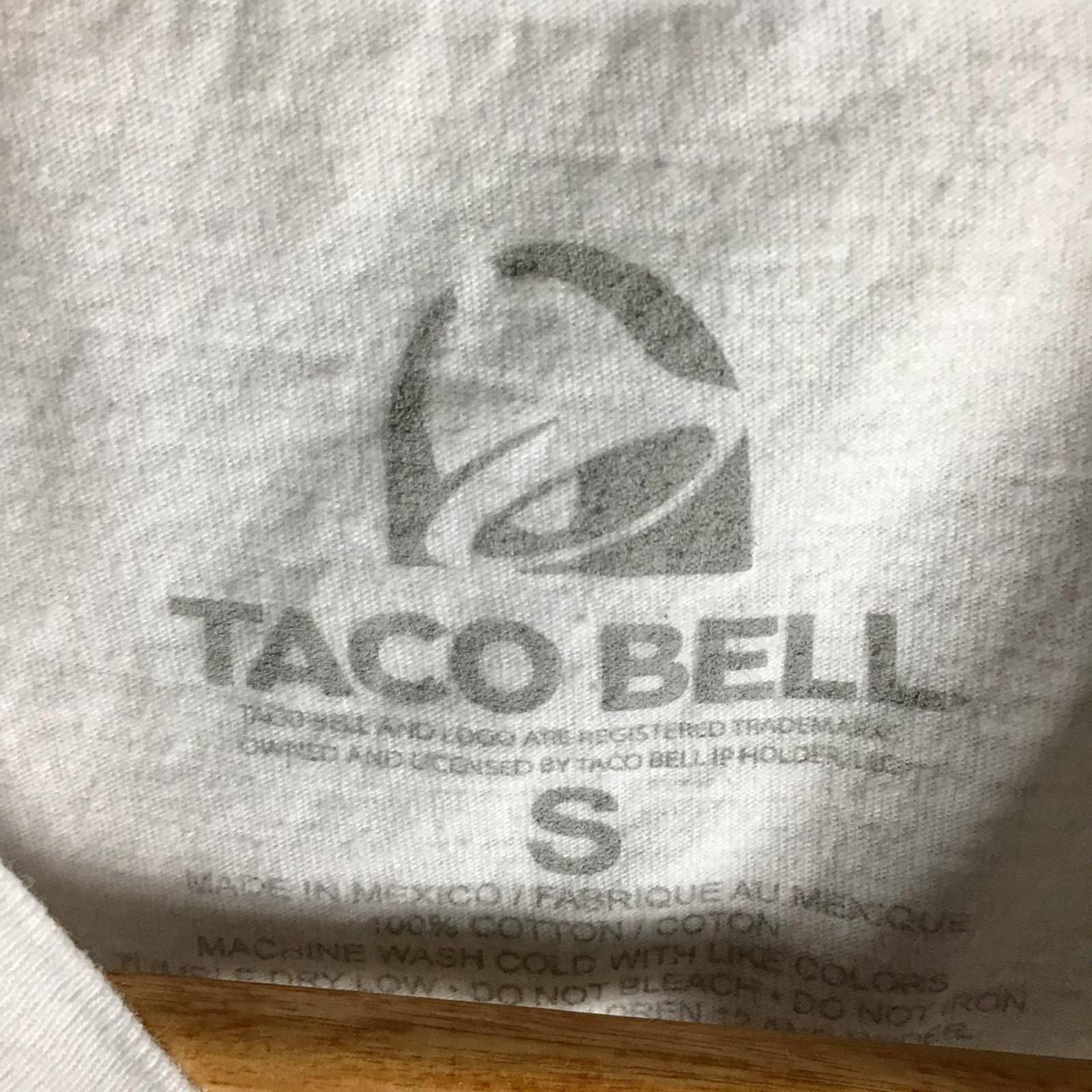 Other Taco Bell Big Restaurant Fast Food Tacos Small White T Shirt Size US S / EU 44-46 / 1 - 3 Thumbnail