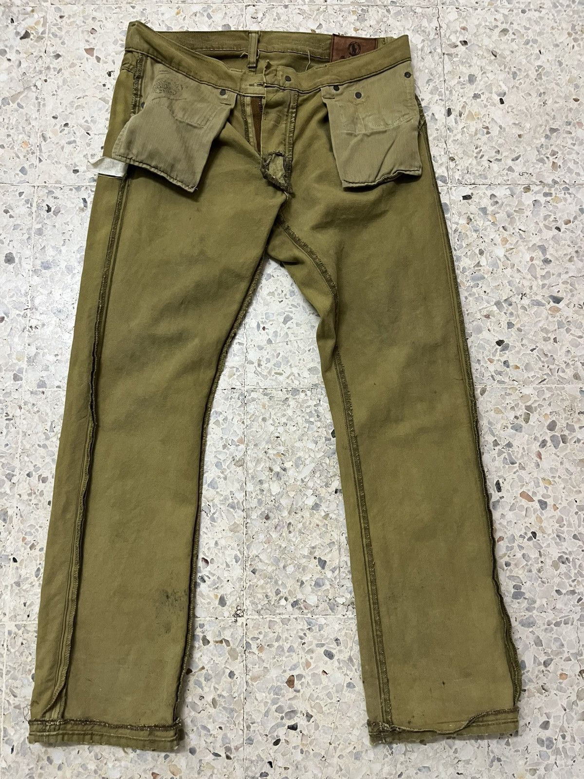Polo Ralph Lauren Vintage distressed Ralph Lauren denim Size US 33 - 15 Thumbnail