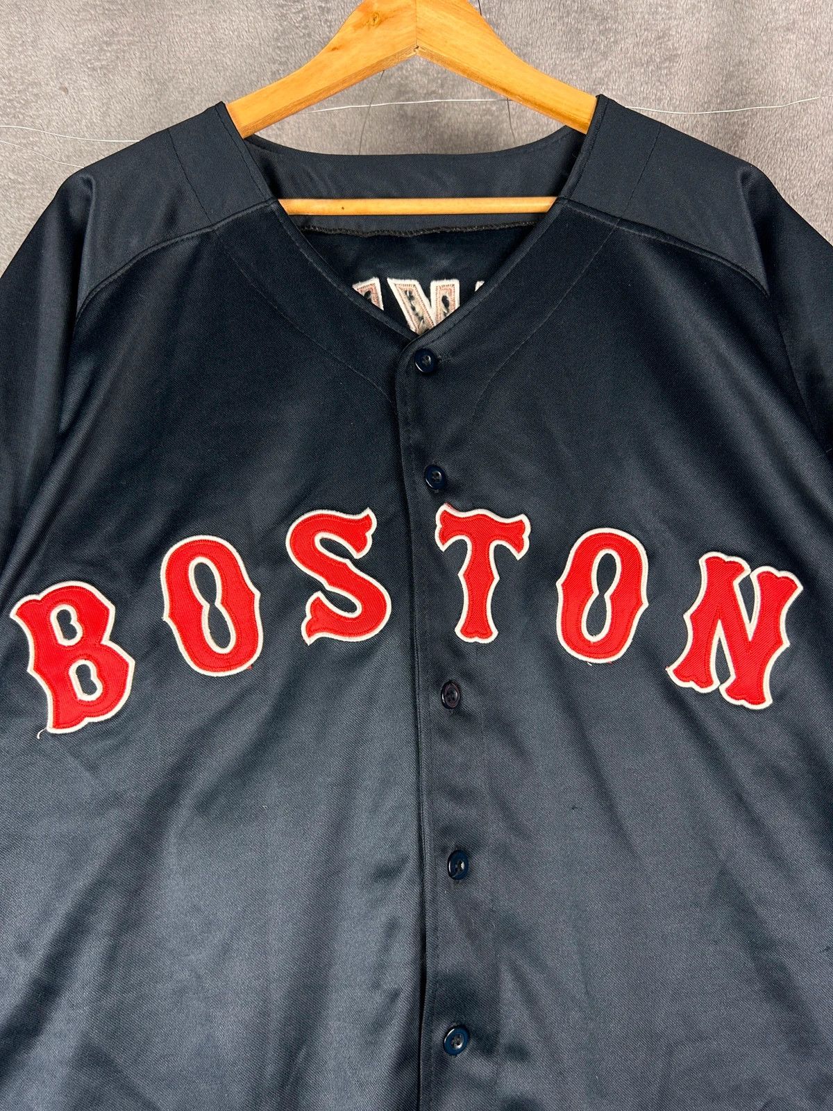 Majestic Jersey MLB Majestic Youkilis 20 Boston navy red Size US XL / EU 56 / 4 - 5 Thumbnail