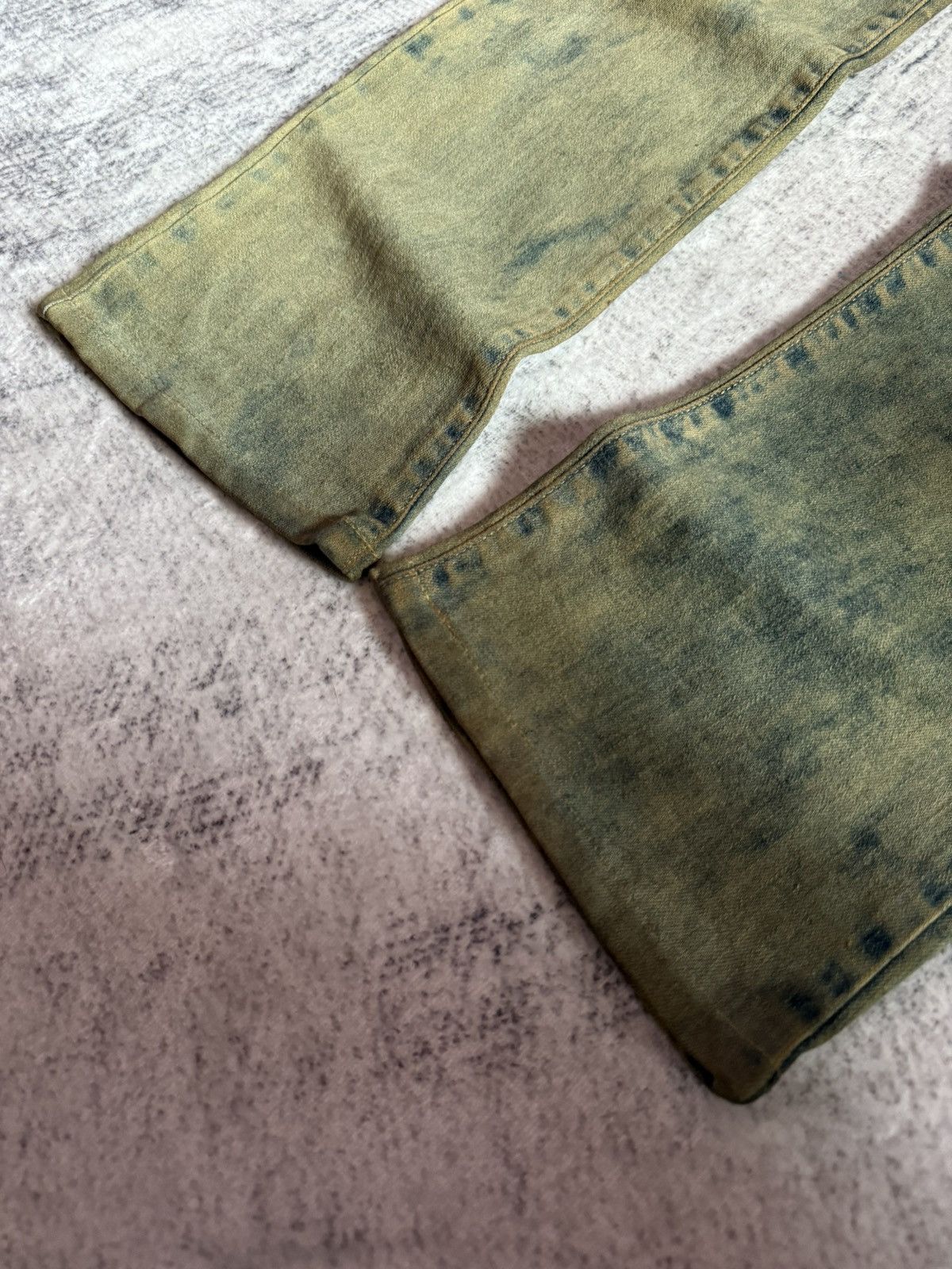 Tornado Mart Tornado Mart Mud Wash Repaired Details Flared Jeans Size US 32 / EU 48 - 7 Thumbnail
