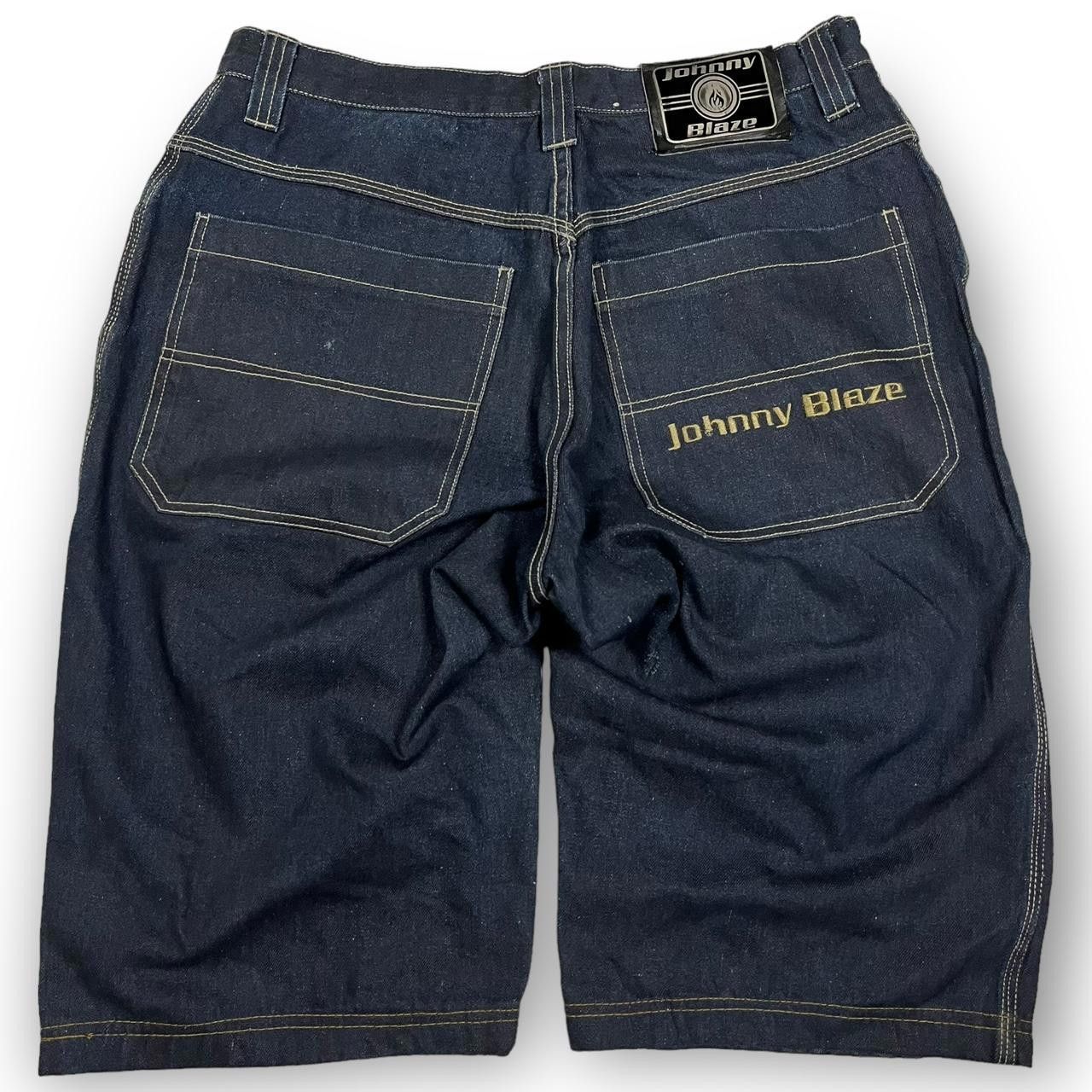 Designer Johnny Blaze Jorts Size US 33 - 1 Thumbnail