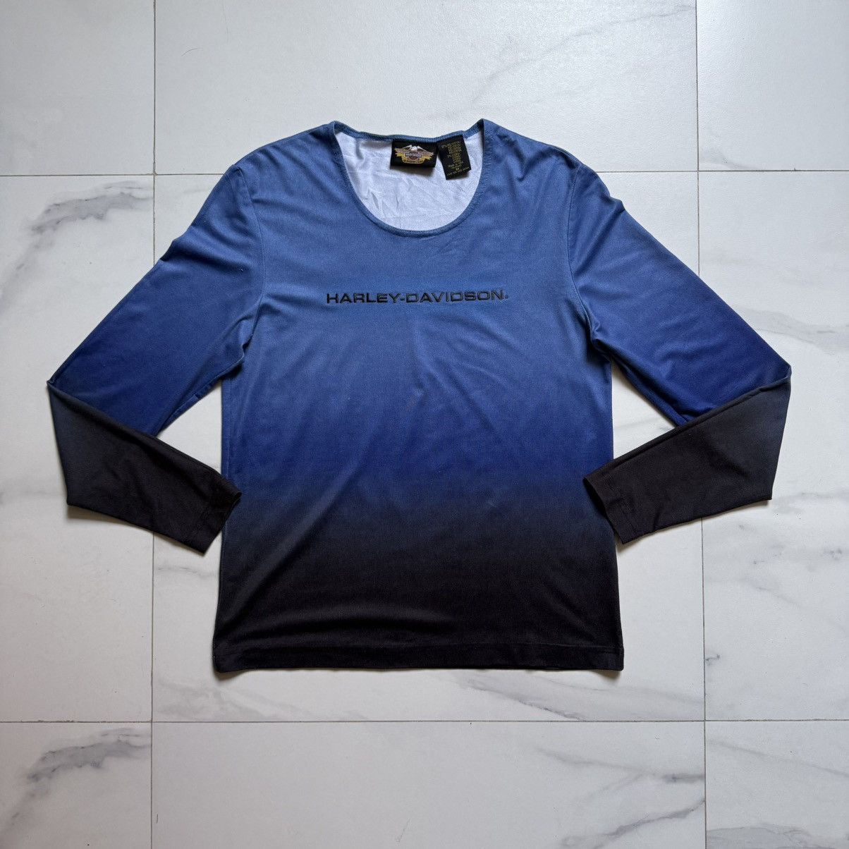 Harley Davidson Harley-Davidson Degraded LS T-Shirt Size M / US 6-8 / IT 42-44 - 2 Thumbnail