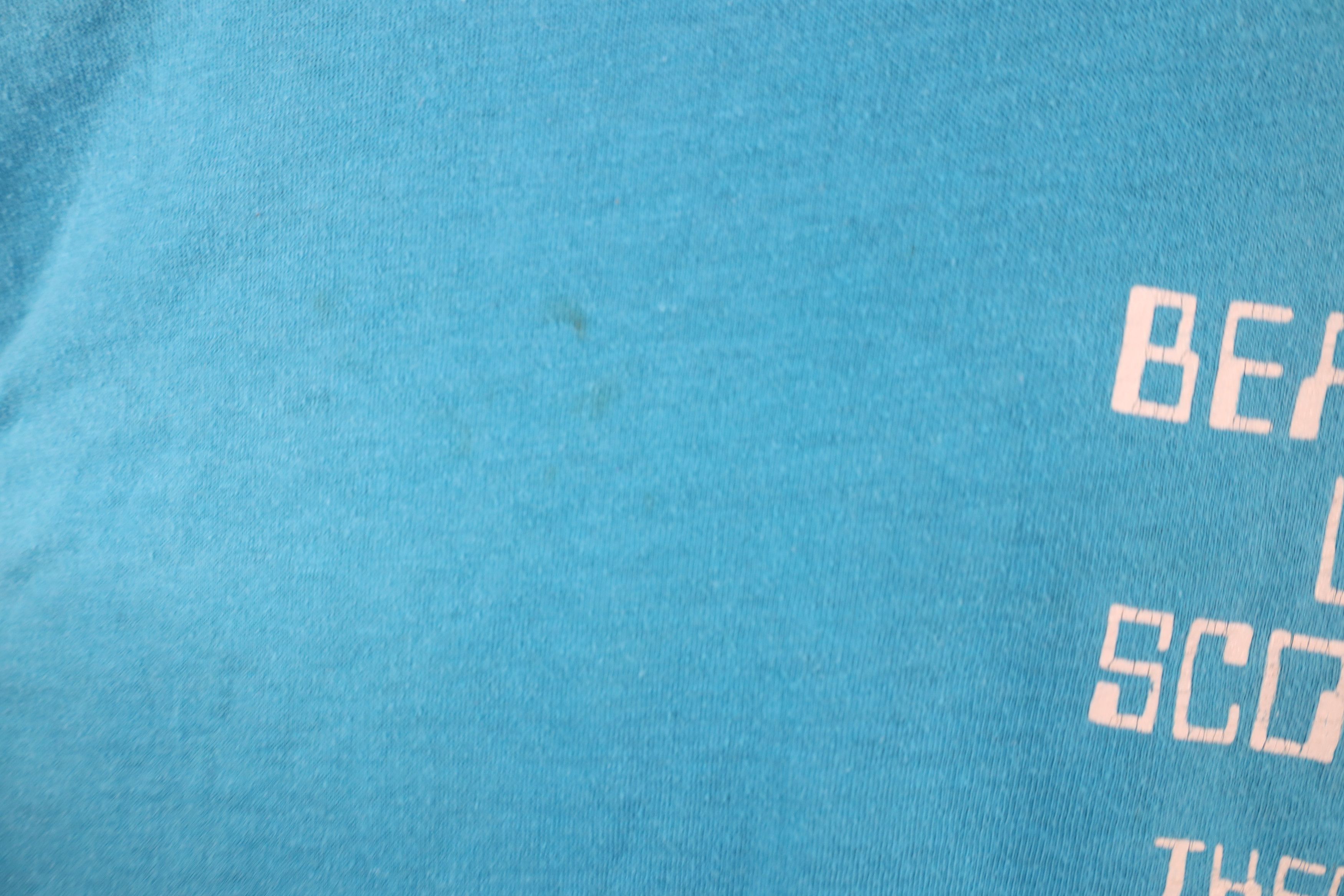 Vintage Vintage 70s 80s Captain Kirk Star Trek T-Shirt Blue USA Size US XL / EU 56 / 4 - 6 Thumbnail