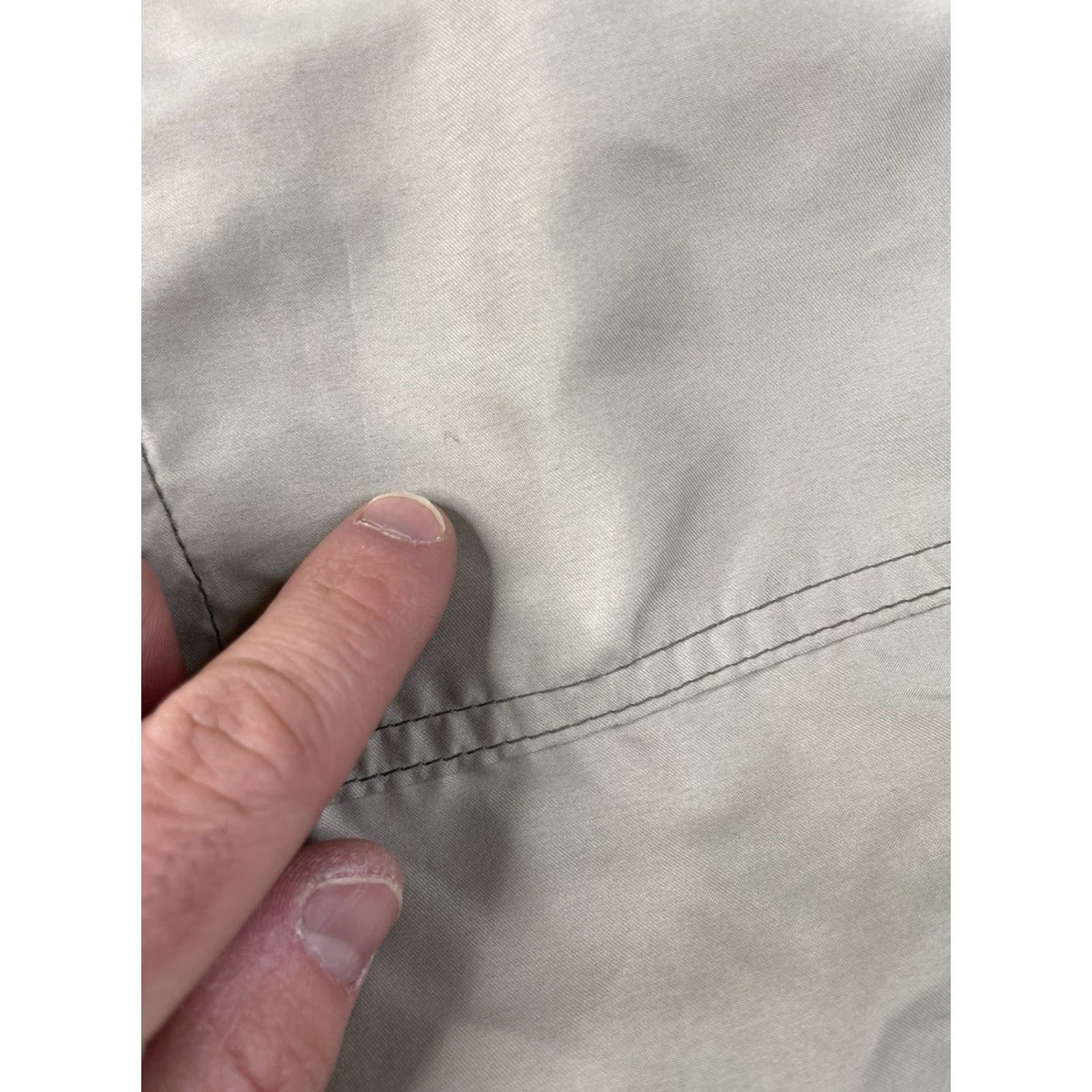Gap VINTAGE GAP Pants Mens Small Gray Paratrooper Cargo Y2K Baggy Pockets Size US 29 - 5 Thumbnail