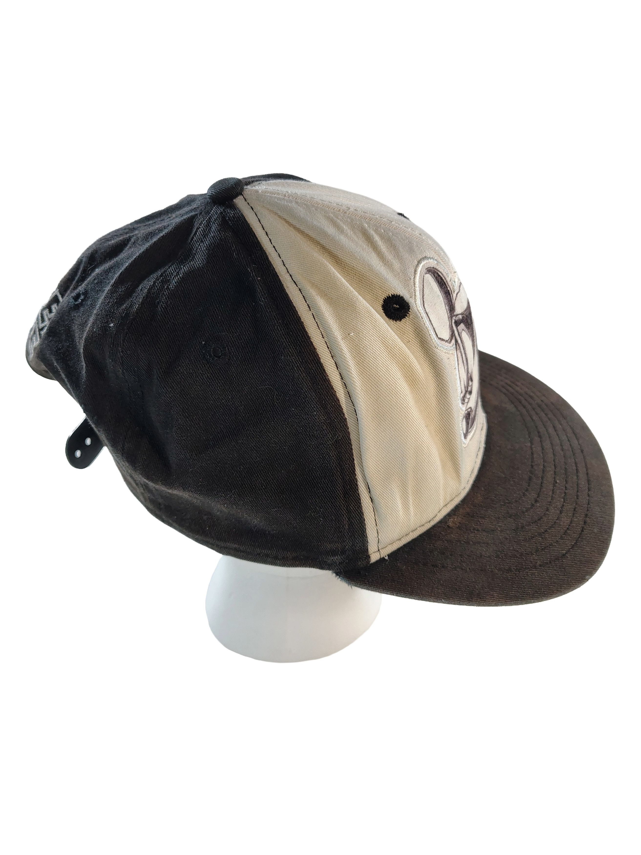 Disney Men's Black & White Mickey Mouse Sketched Flat Cap Size ONE SIZE - 4 Thumbnail