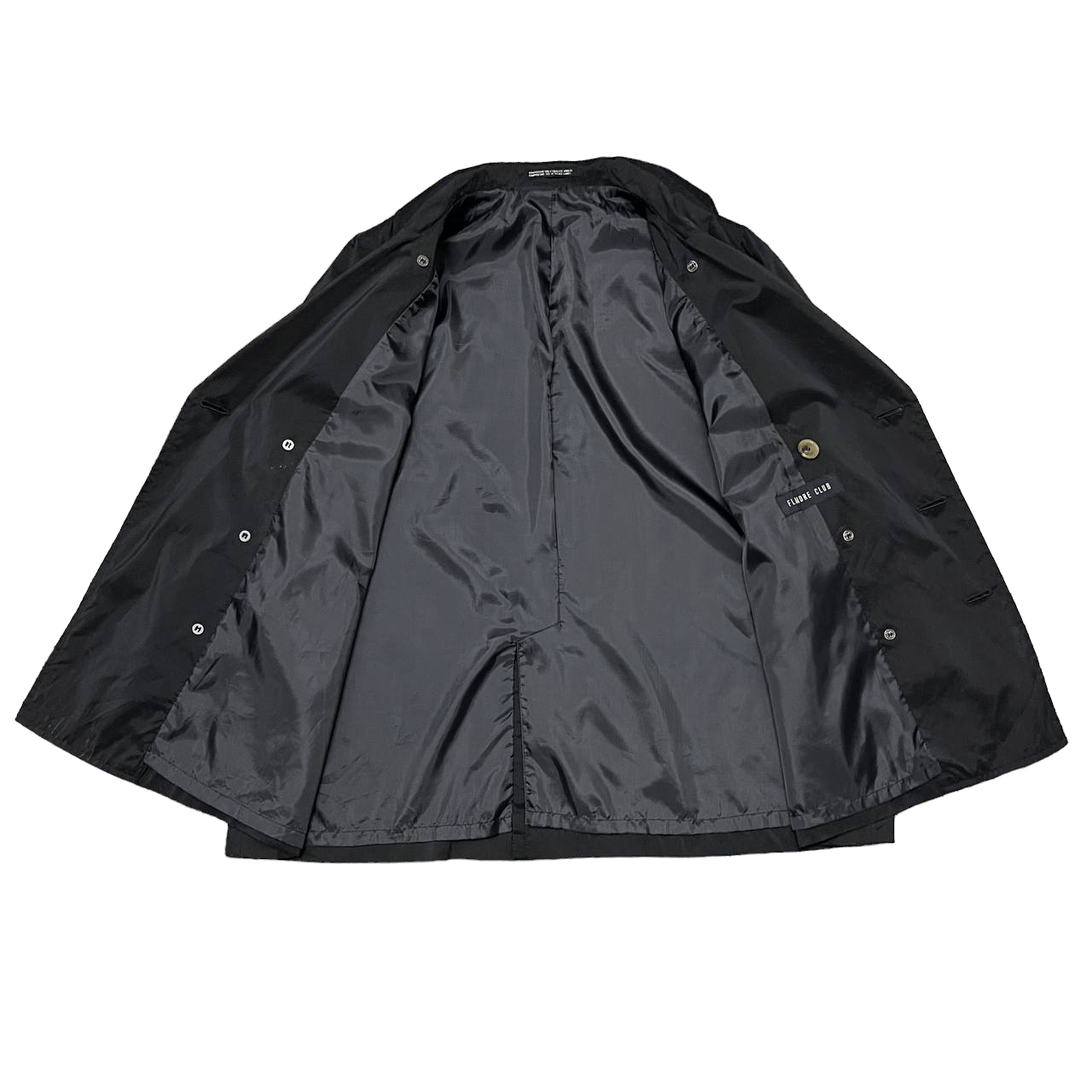Yohji Yamamoto Vintage Flandre Club Double Breasted Coat Size US M / EU 48-50 / 2 - 5 Thumbnail