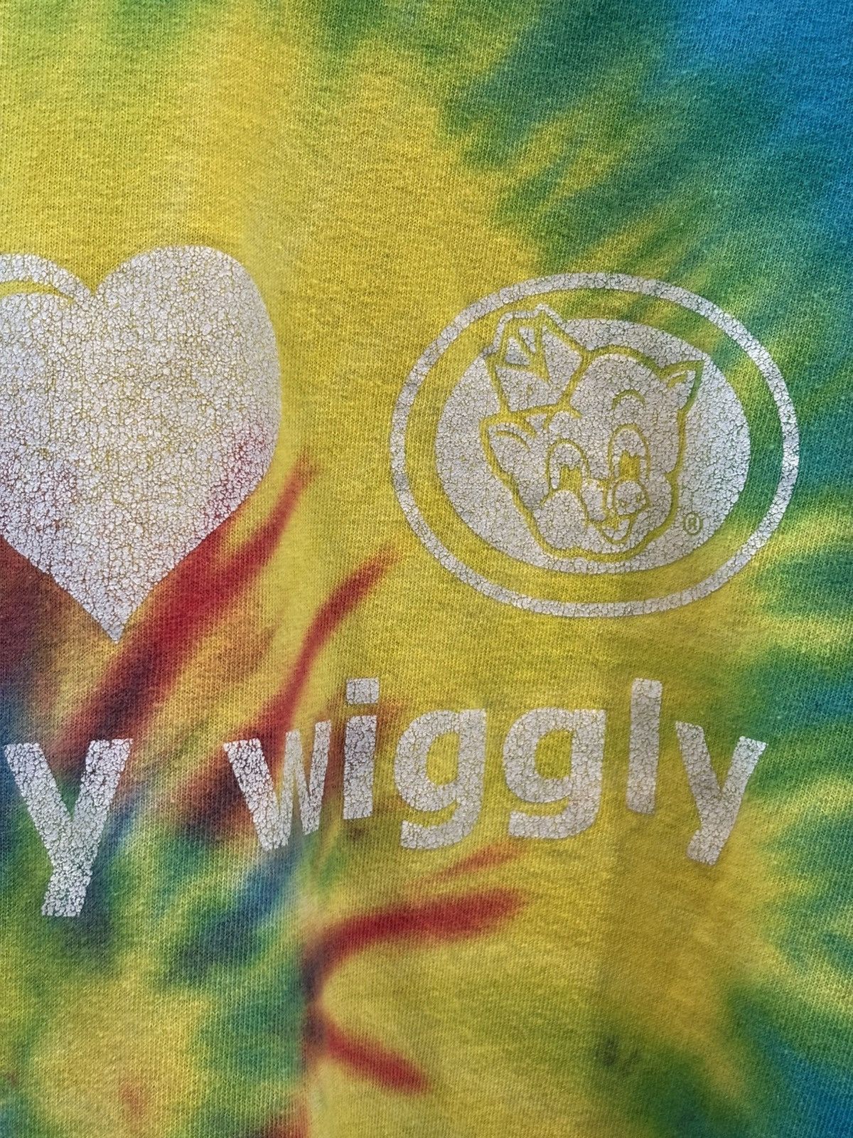 Other Tie-Dyed PIGGLY WIGGLY Peace Love Pig Shirt - Sz: Small Size US M / EU 48-50 / 2 - 4 Thumbnail