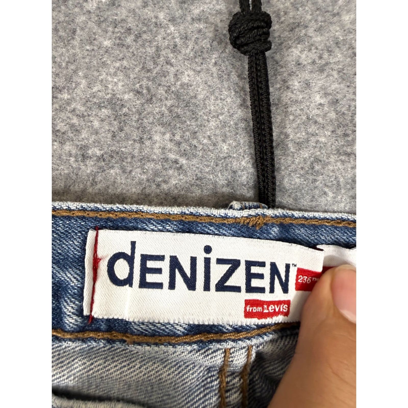 Levi's Levi's Jeans Mens 40x32 Blue Denim 236 Regular Fit Straight Leg 5-Pocket Design Pockets Size US 40 / EU 56 - 5 Thumbnail