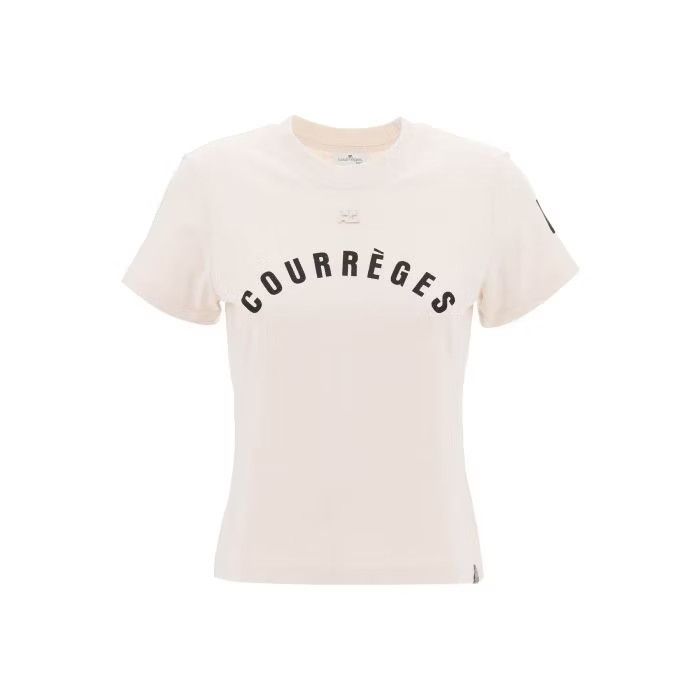 o1s22i1n0424 Ac Straight T-Shirt in Beige