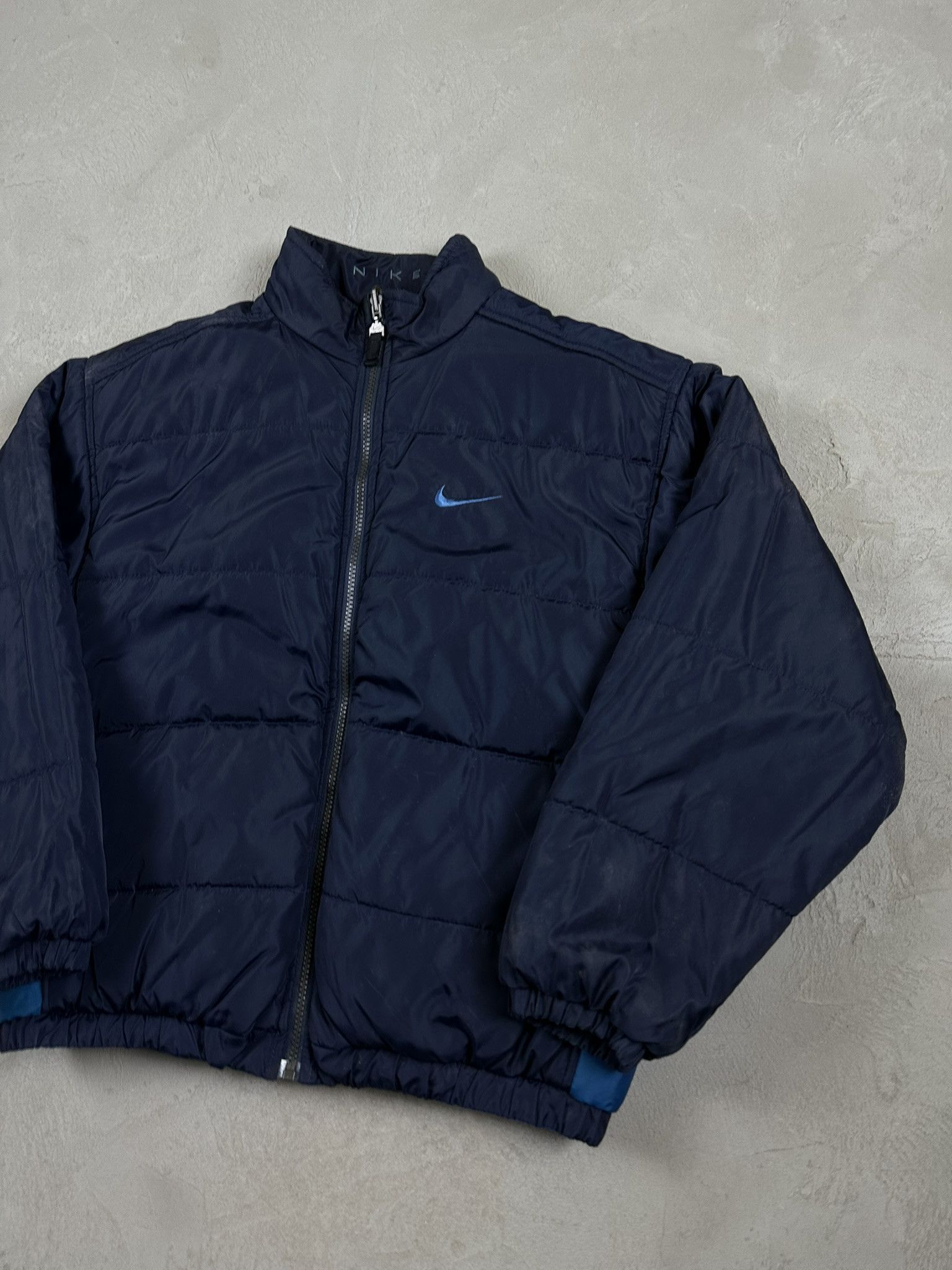 Nike 90s Vintage Nike Reversible Boxy Puffer Jacket Size US S / EU 44-46 / 1 - 10 Thumbnail