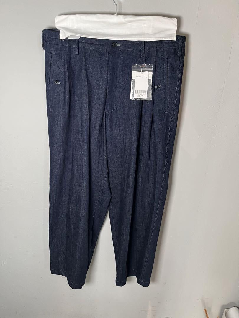 Yohji Yamamoto Yohji Yamamoto Y's for men 24SS denim pants Size US 37 - 3 Thumbnail