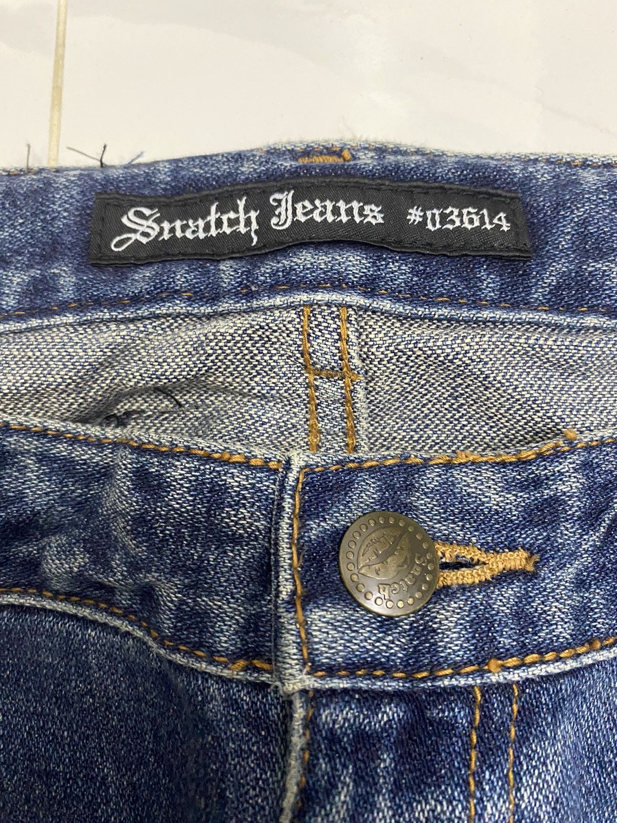 Hysteric Glamour FLARED🔥SNATCH JEANS DISTRESSED FLARE DENIM JEANS Size US 30 / EU 46 - 7 Thumbnail