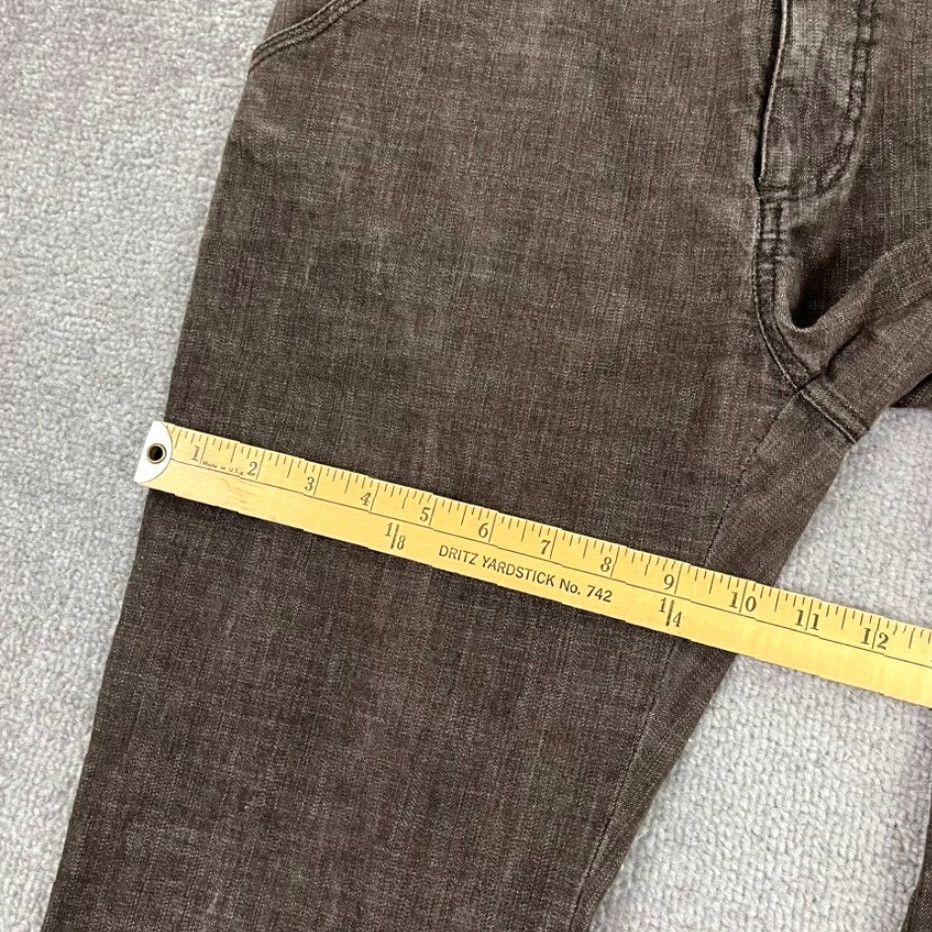 Max Mara Max Mara Pants US 8 W30 L28 Brown Slim Leg Ankle Zip Trousers Casual Work Womens Size 30" / US 8 / IT 44 - 6 Thumbnail