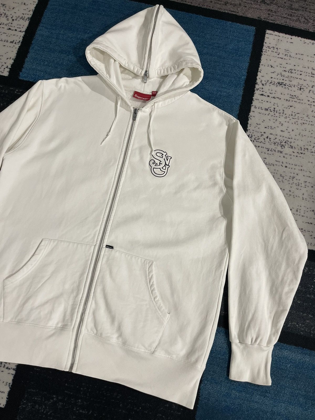 Supreme SUPREME NEW YORK ZIPPER JACKET SWEATSHIRT HOODIE Size US XL / EU 56 / 4 - 3 Thumbnail