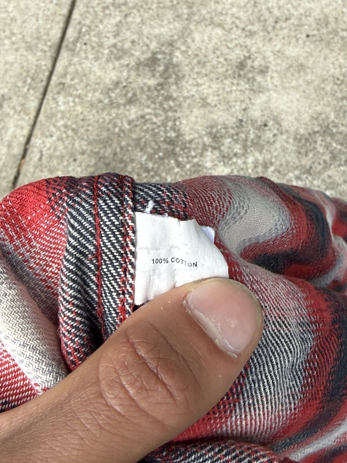 Gap 90s GAP Cotton Relaxed Fit Plaid Red Black & White Flannel Size US M / EU 48-50 / 2 - 6 Thumbnail