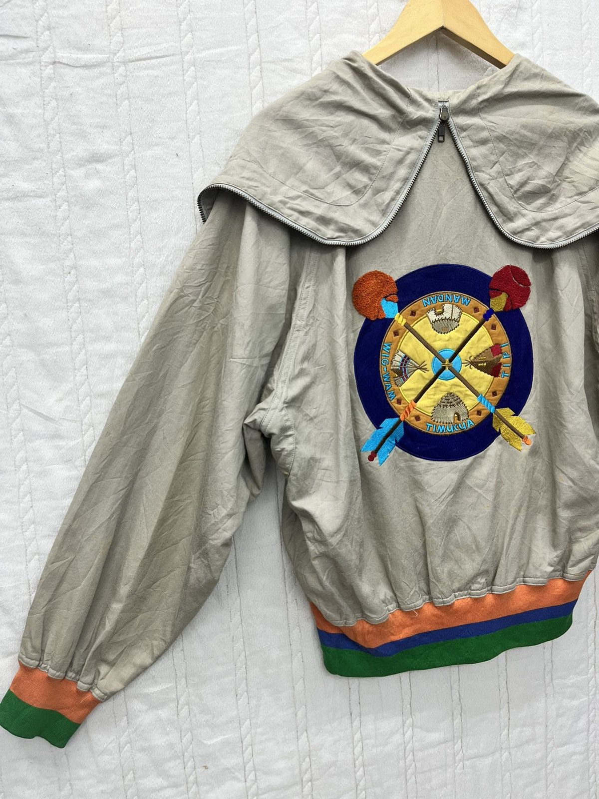Jean Charles De Castelbajac STEALS🔥JEAN CHARLES DE CASTELBAJAC NATIVE BOMBER JACKET Size US M / EU 48-50 / 2 - 5 Thumbnail