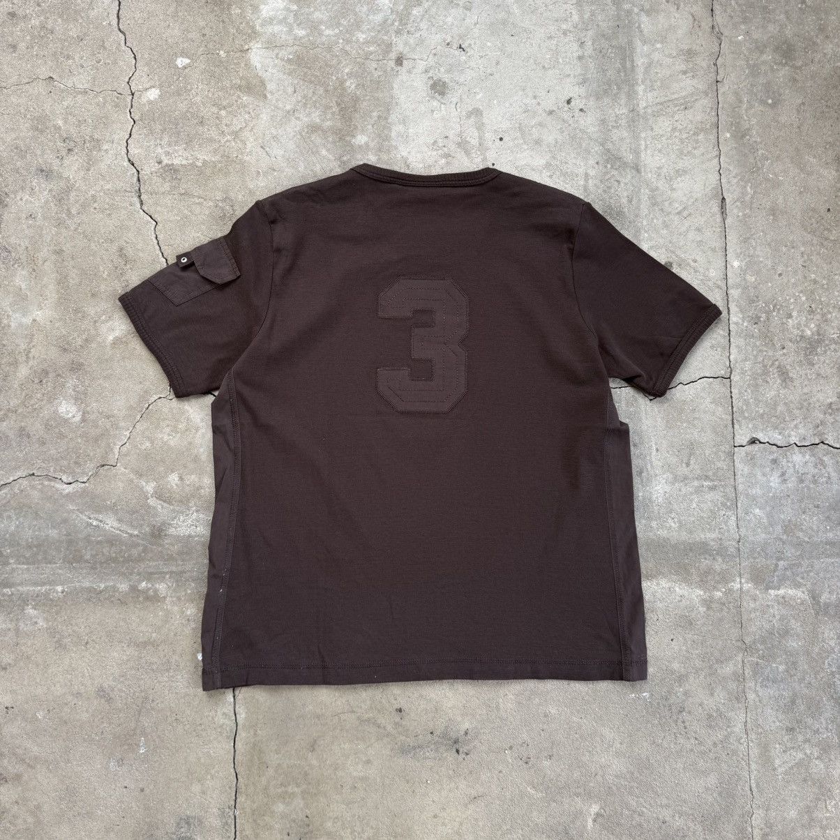 Seditionaries Vintage Y2K Cecil Brown Utility T-Shirt Size US M / EU 48-50 / 2 - 2 Thumbnail