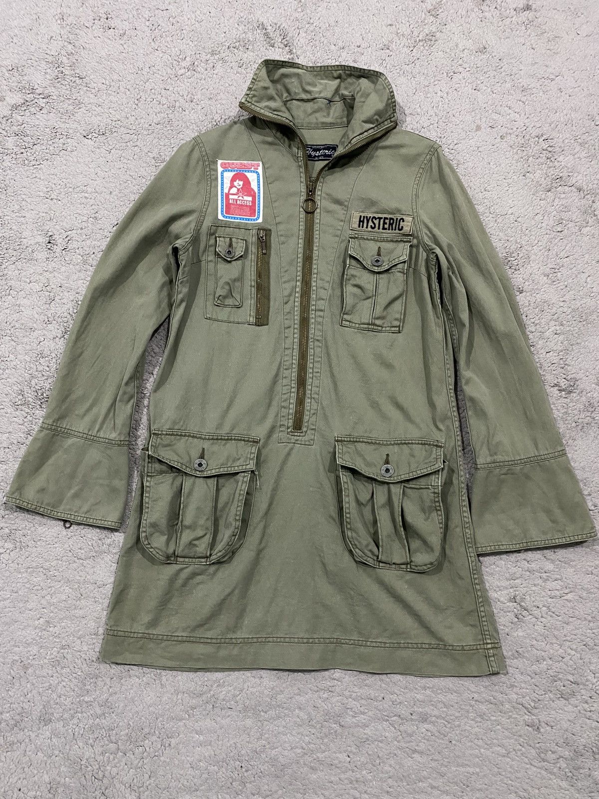 Hysteric Glamour Hysteric Glamour Army Jacket Punk Style Size US S / EU 44-46 / 1 - 3 Thumbnail