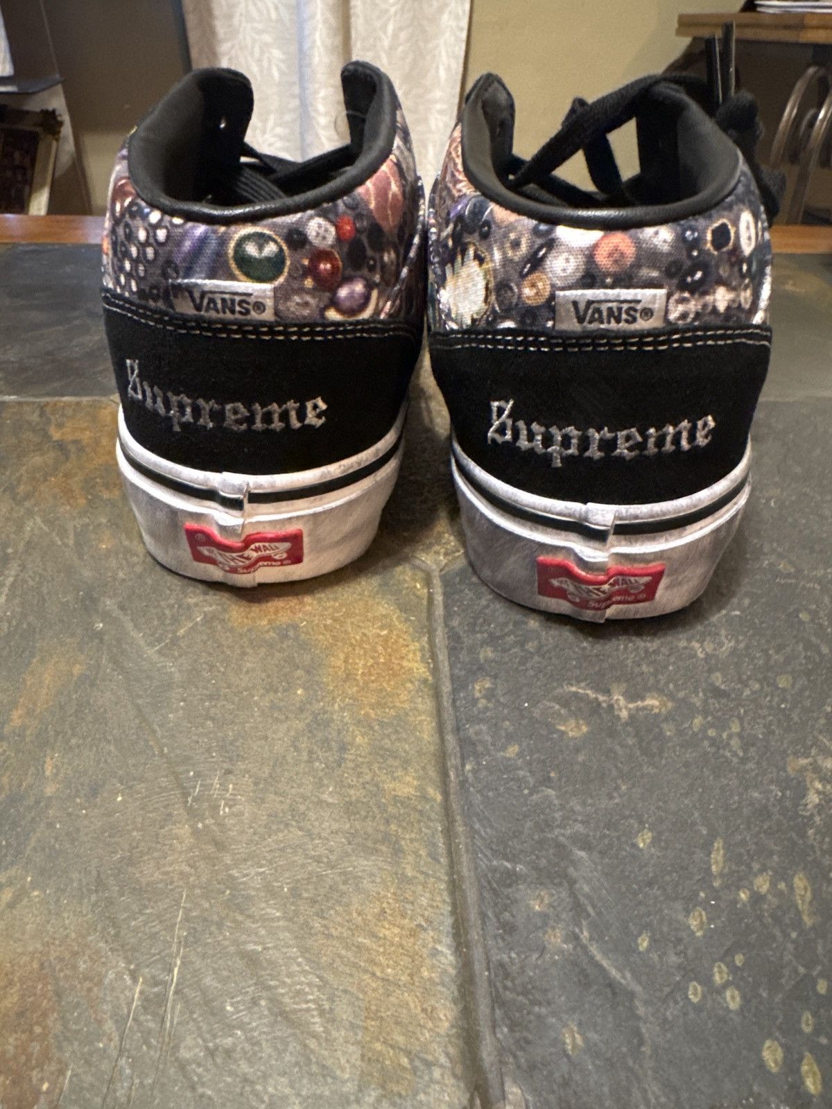 Supreme × Vans Vans Half Cab Supreme x Mike Kelley Black Size US 9.5 / EU 42-43 - 4 Thumbnail