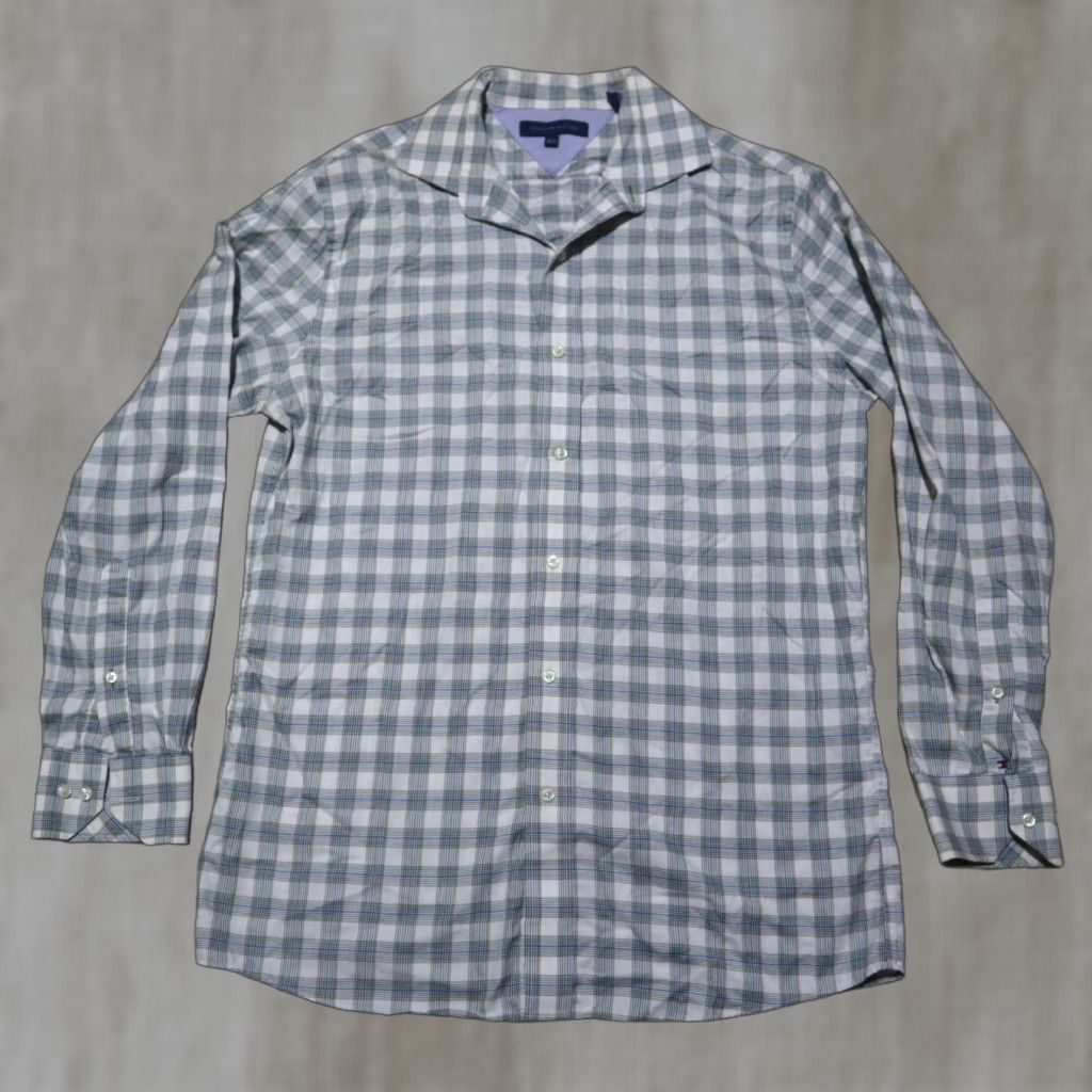 Tommy Hilfiger Tommy Hilfiger Shirt Button-Up Adult Men’s Size 15.5 Multicolor Plaid Casual, Travel, Party/Cocktail Men Size US L / EU 52-54 / 3 - 1 Thumbnail