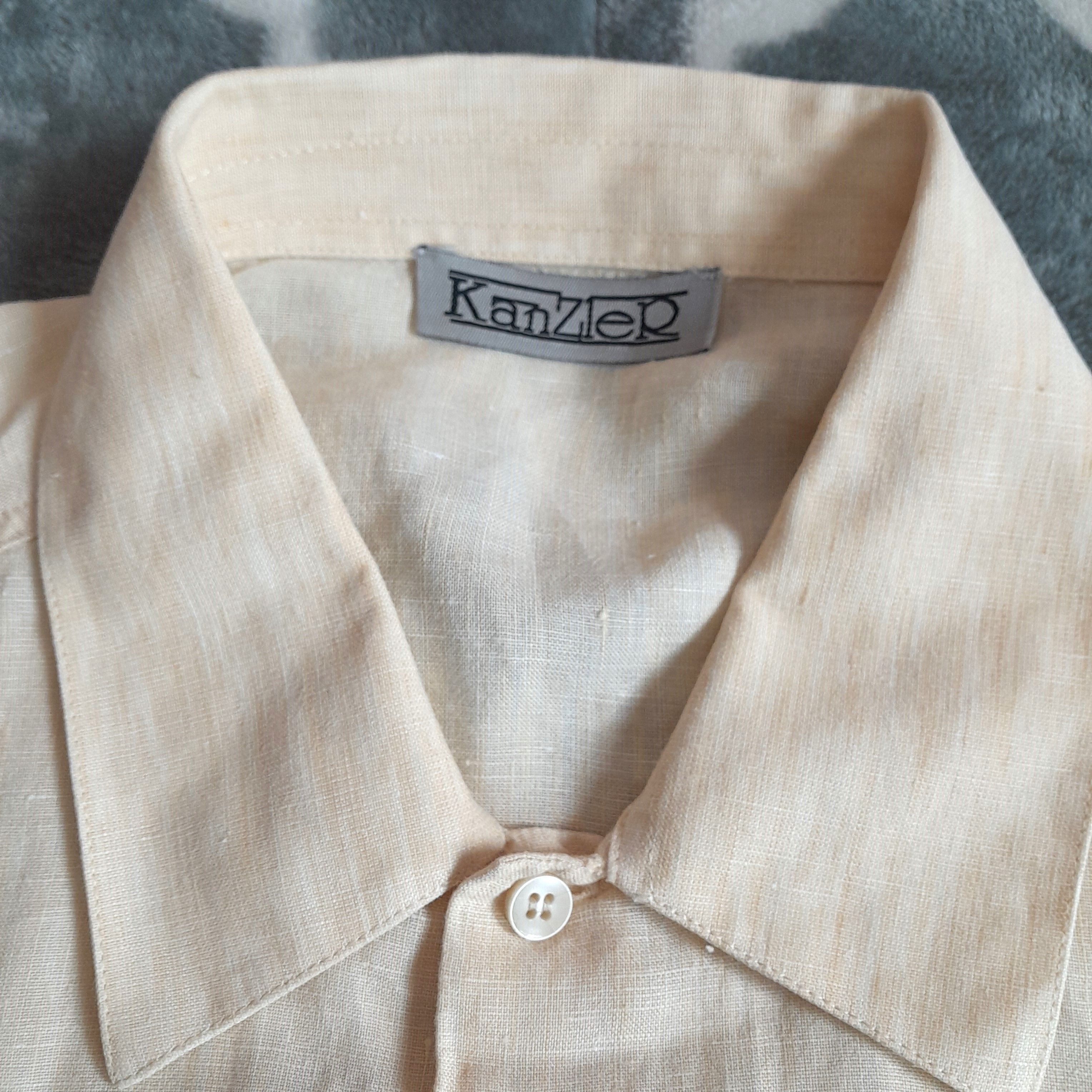 Other Kanzler Men’s Short Sleeve Shirt Size Extra Large Size US XL / EU 56 / 4 - 2 Thumbnail