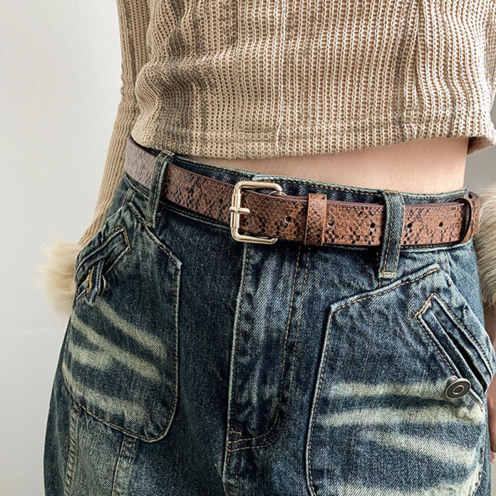Japanese Brand y2k Cheetah Print Belt Size ONE SIZE - 3 Thumbnail