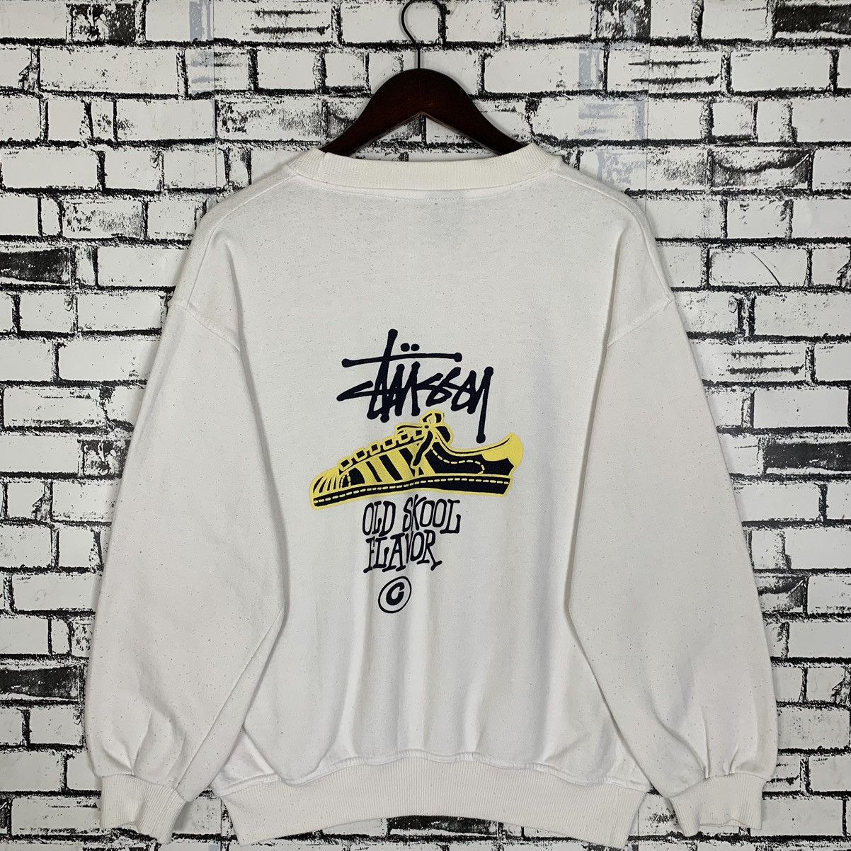 Stussy × Vintage Vintage Stussy Sweatshirt Stussy Crewneck Size US L / EU 52-54 / 3 - 7 Thumbnail