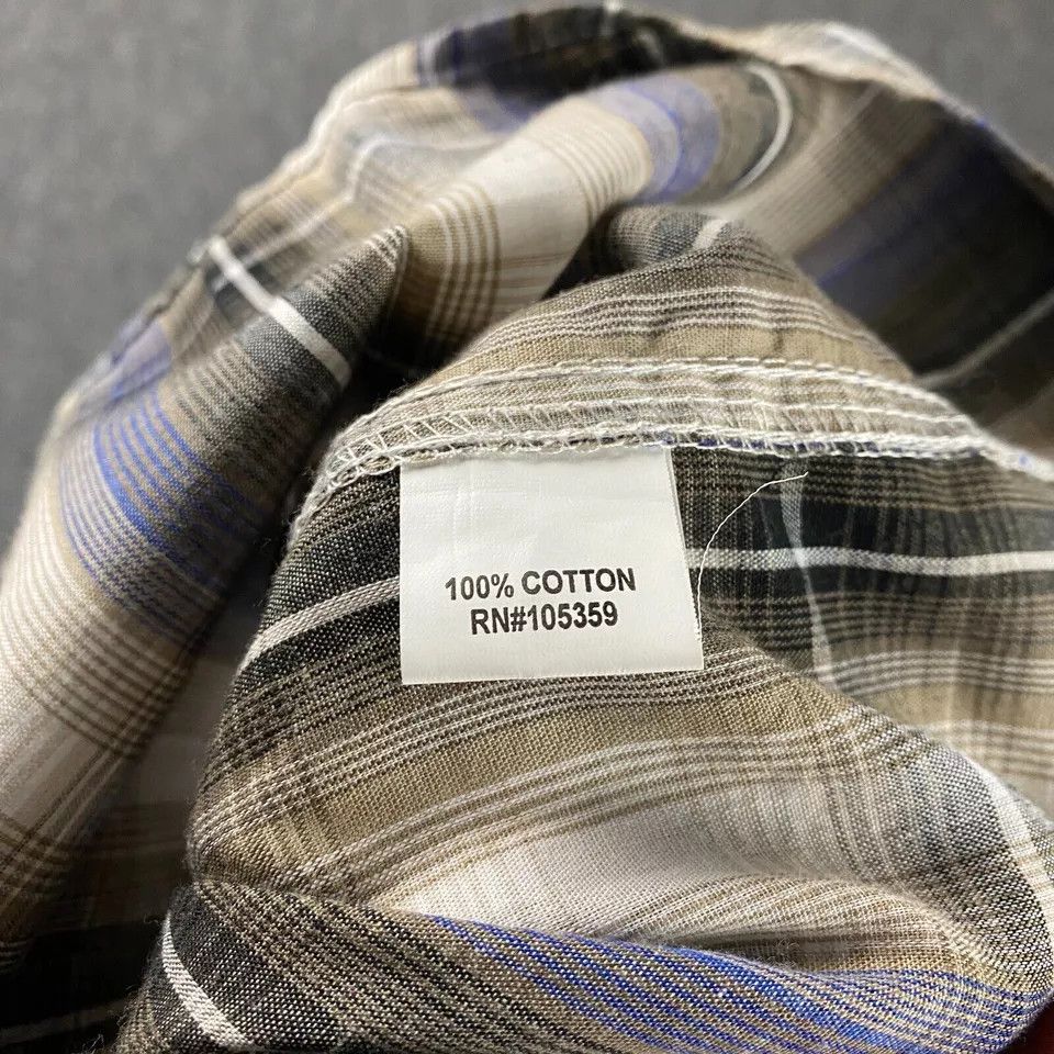 Other Karl Kani Jeans Shirt Mens XL Plaid Button Up Double Pockets Size US XL / EU 56 / 4 - 7 Thumbnail