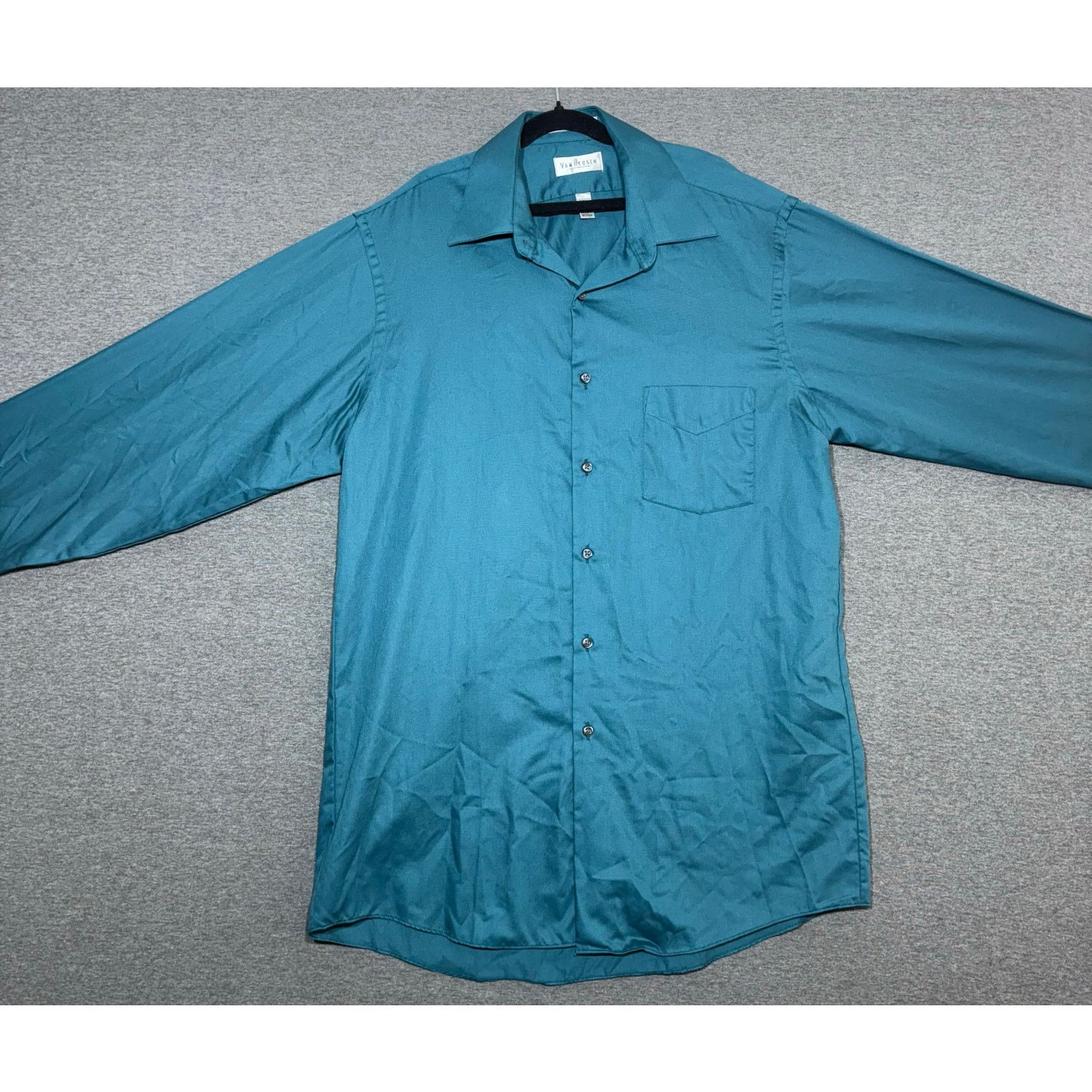Van Heusen Van Heusen | Wrinkle Free Button Down Shirt | 34/35 Medium Size US M / EU 48-50 / 2 - 1 Thumbnail