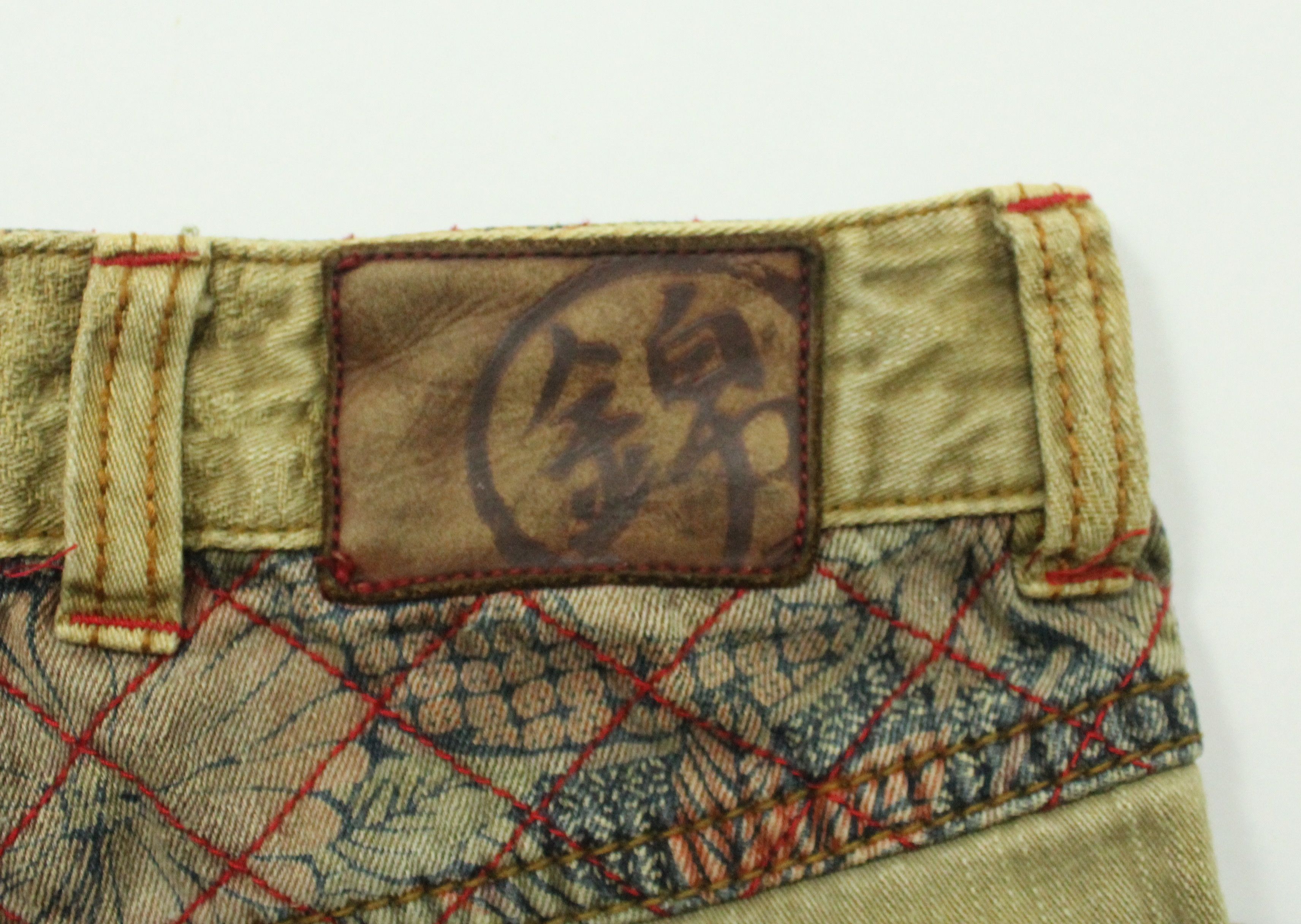 Japanese Brand Embroidered NISHIKI Denim Inspired Kapital Visvim LGB Evisu Size US 30 / EU 46 - 17 Thumbnail