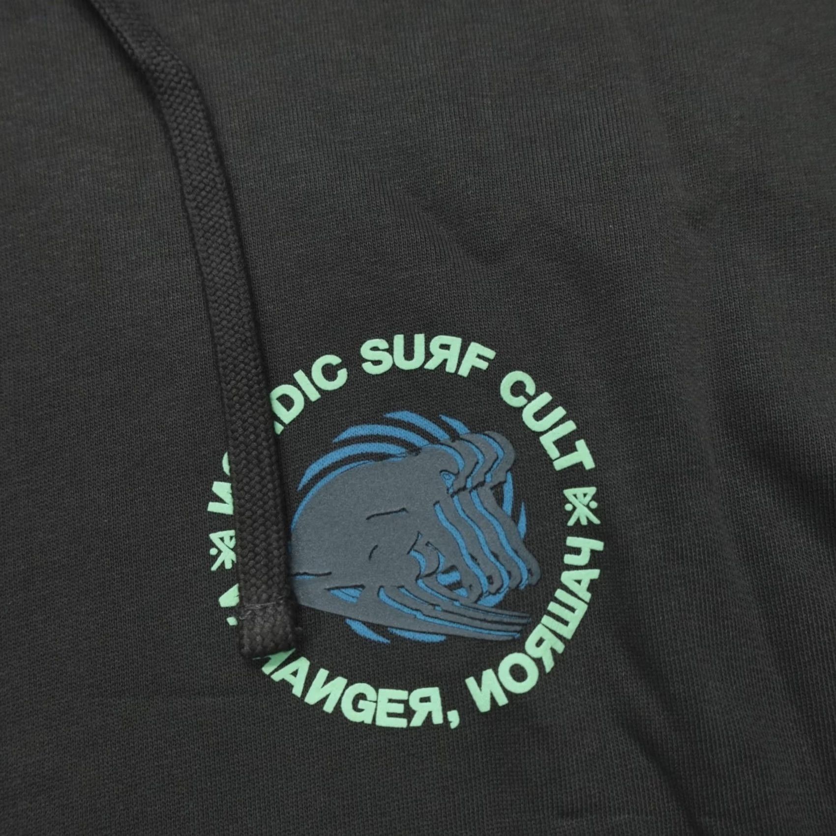 Roark VINTAGE Roark Surf Cult Fleece Hoodie Mens Size S Black RF339 Varanger Norway Shirt Size US S / EU 44-46 / 1 - 4 Thumbnail