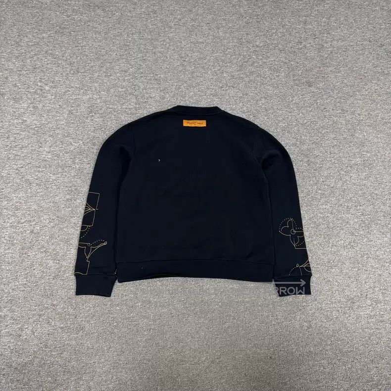 Louis Vuitton Louis Vuitton Musical Note Three-Flower Embroidered Sweats Size US M / EU 48-50 / 2 - 2 Thumbnail